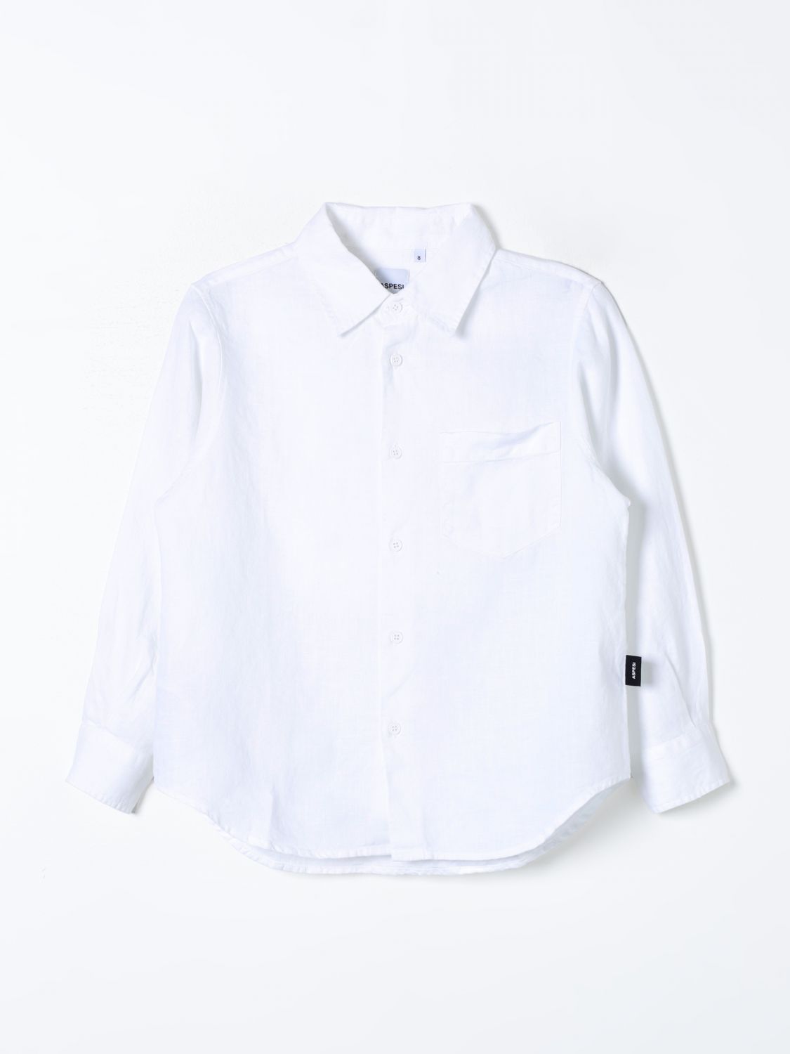Shop Aspesi Shirt  Kids Color White