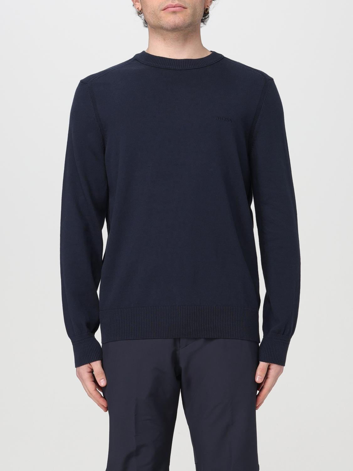 Shop Hugo Boss Sweater Boss Men Color Blue