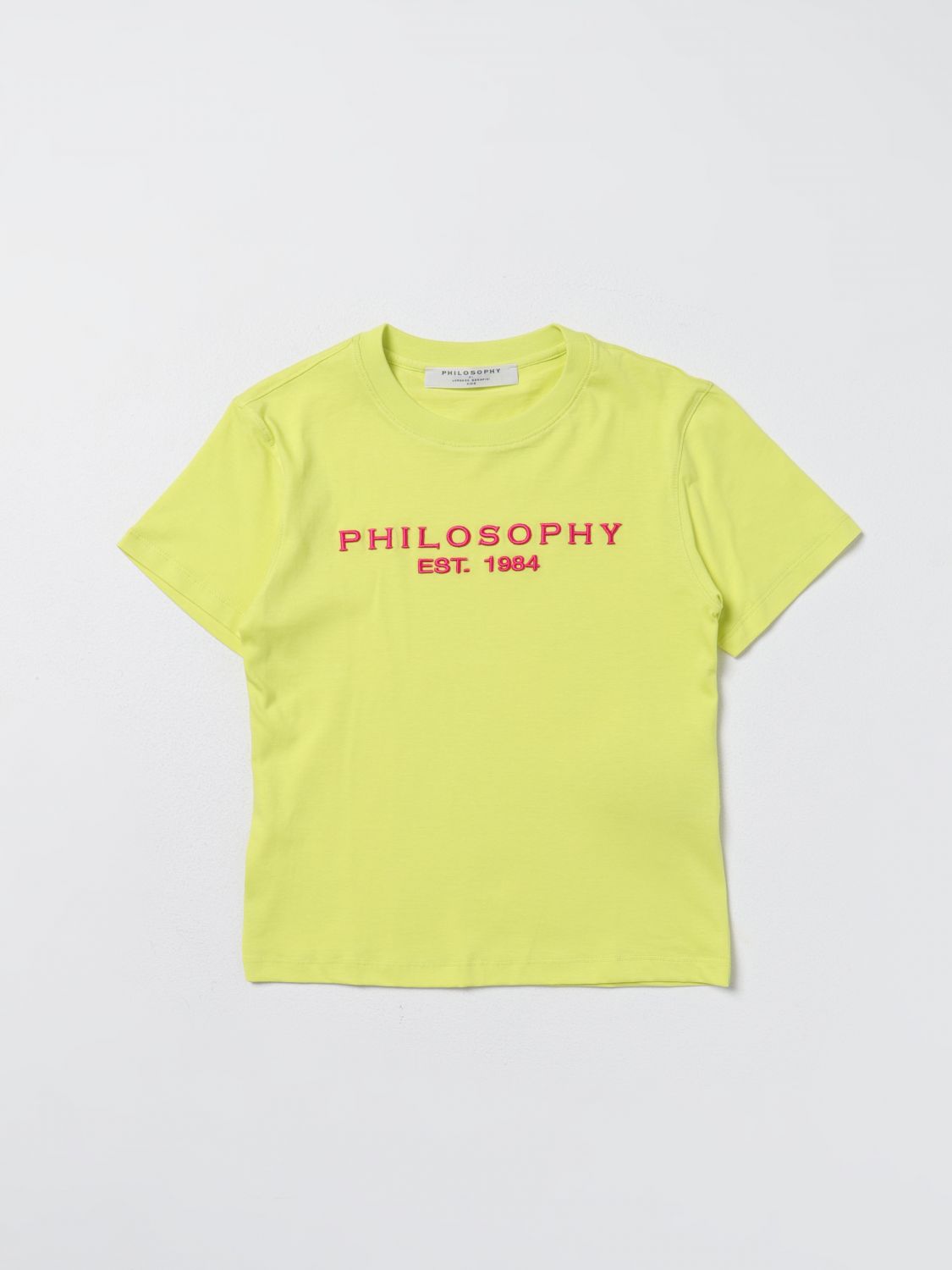 Shop Philosophy Di Lorenzo Serafini T-shirt  Kids Kids Color Green