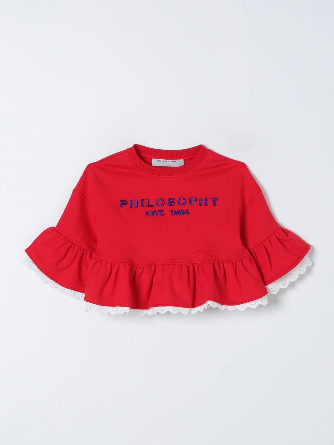 Shop Philosophy Di Lorenzo Serafini Sweater  Kids Kids Color Red