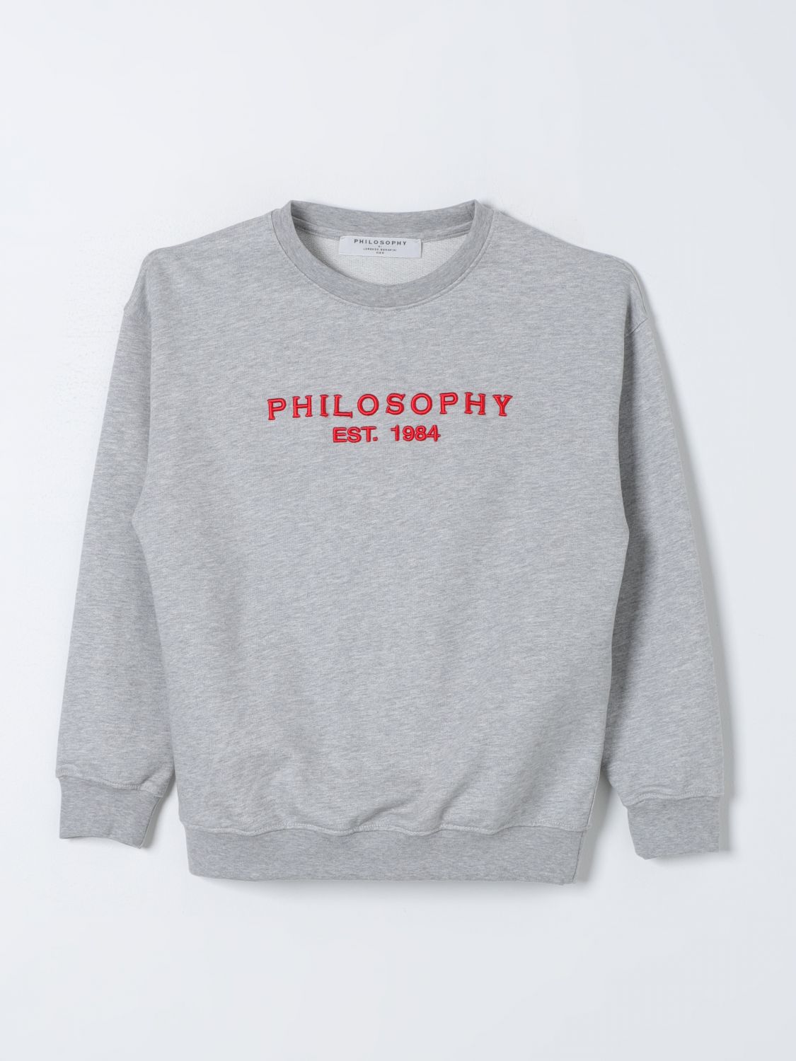 Shop Philosophy Di Lorenzo Serafini Sweater  Kids Kids Color Grey