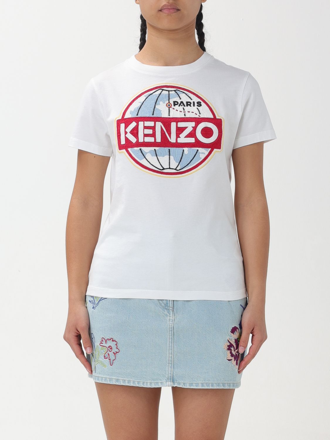 Kenzo T-shirt  Woman Color Beige