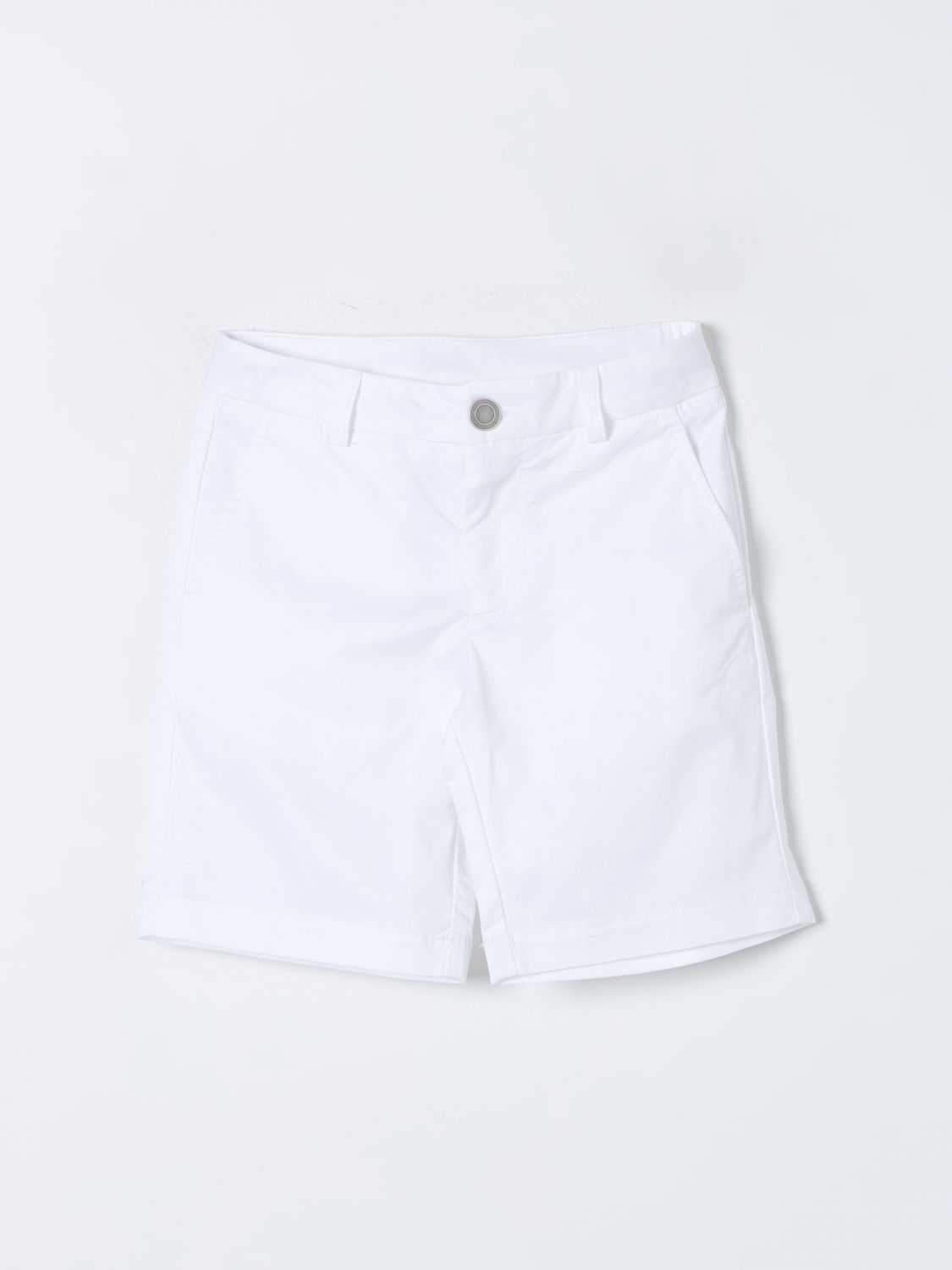 Shop Dondup Shorts  Kids Color White
