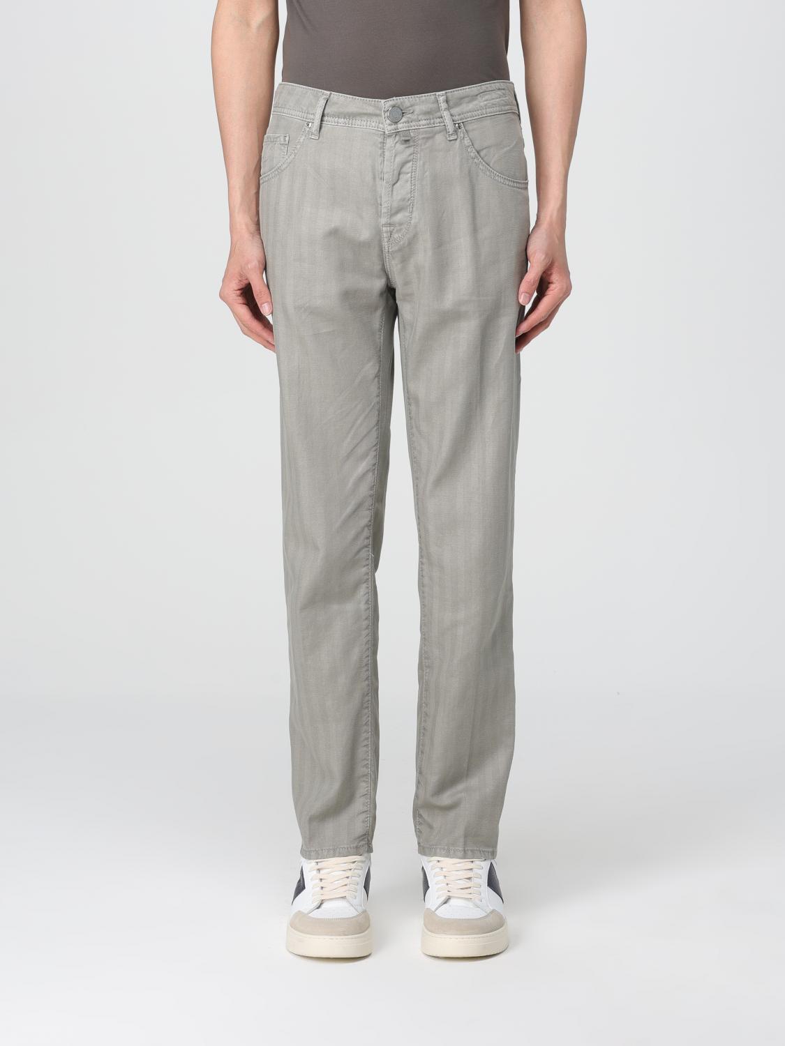 Shop Jacob Cohen Jeans  Men Color Grey