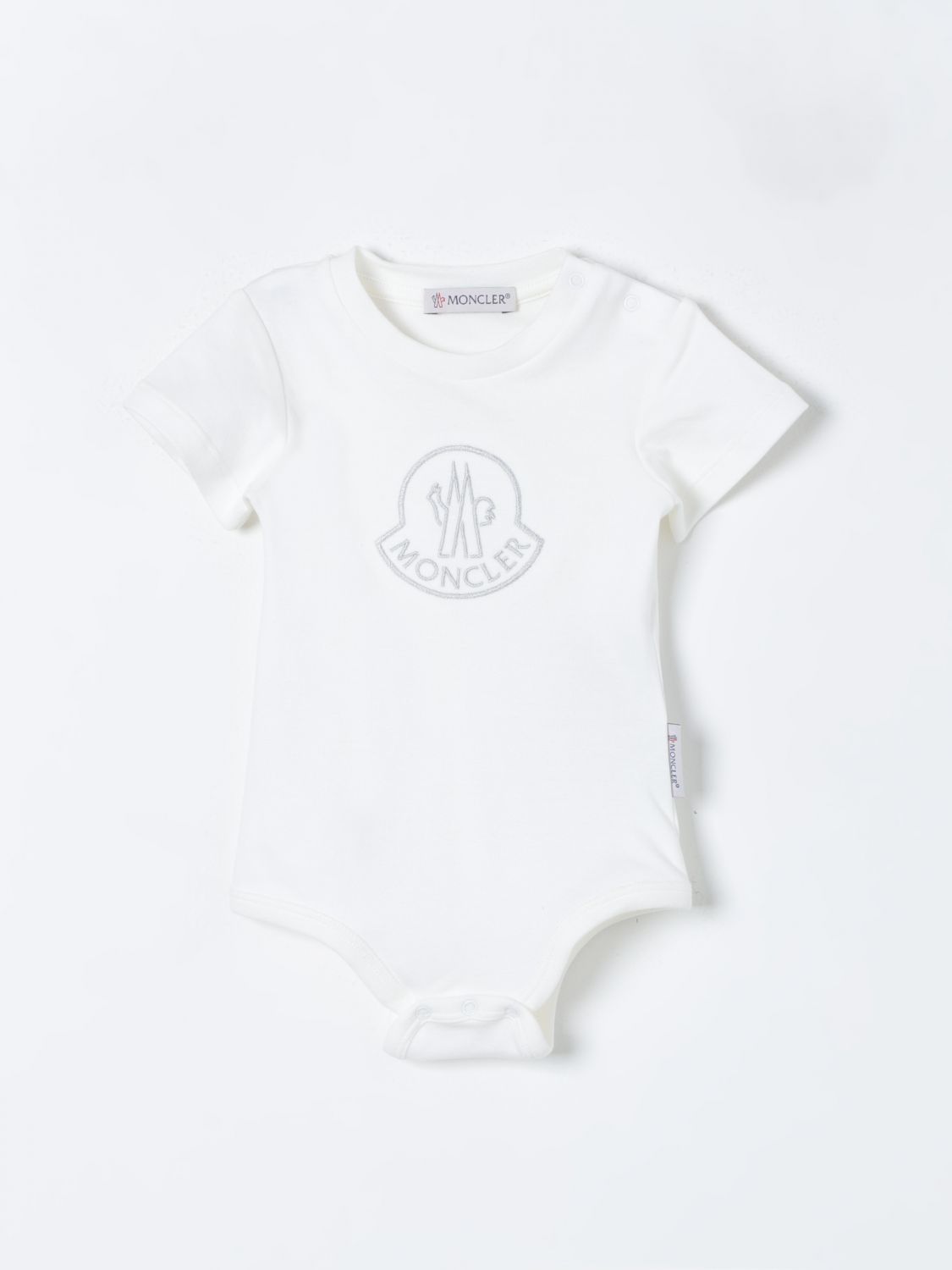Bodysuit MONCLER Kids color White
