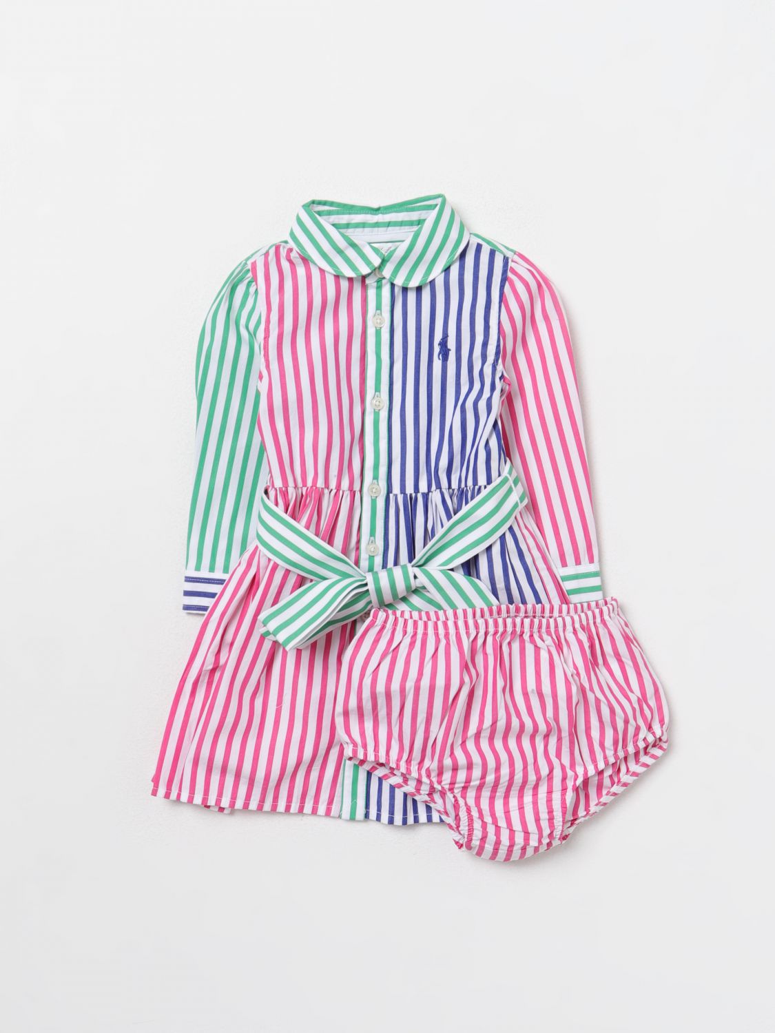 Shop Polo Ralph Lauren Romper  Kids Color Striped