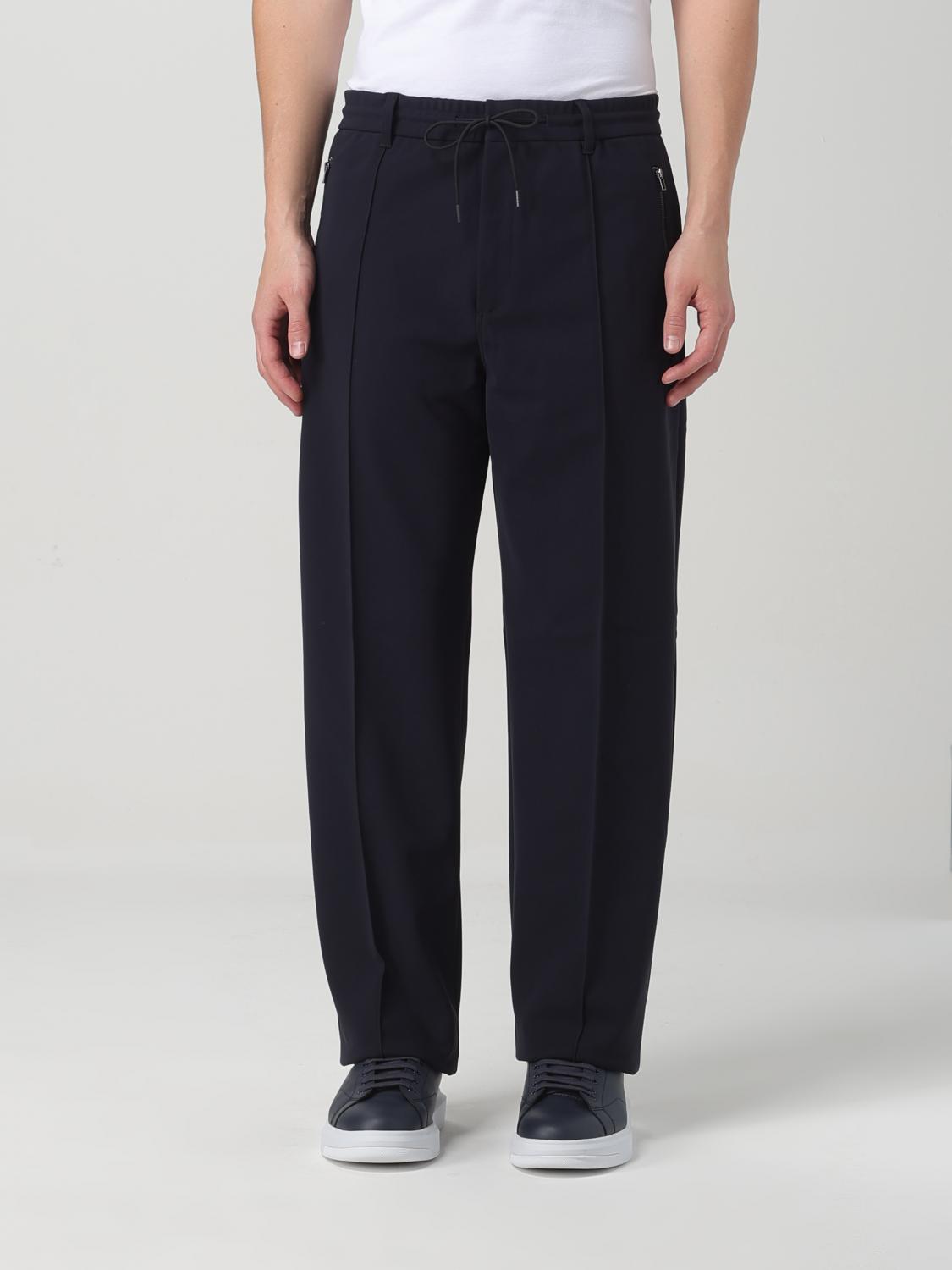 Pants EMPORIO ARMANI Men color Navy