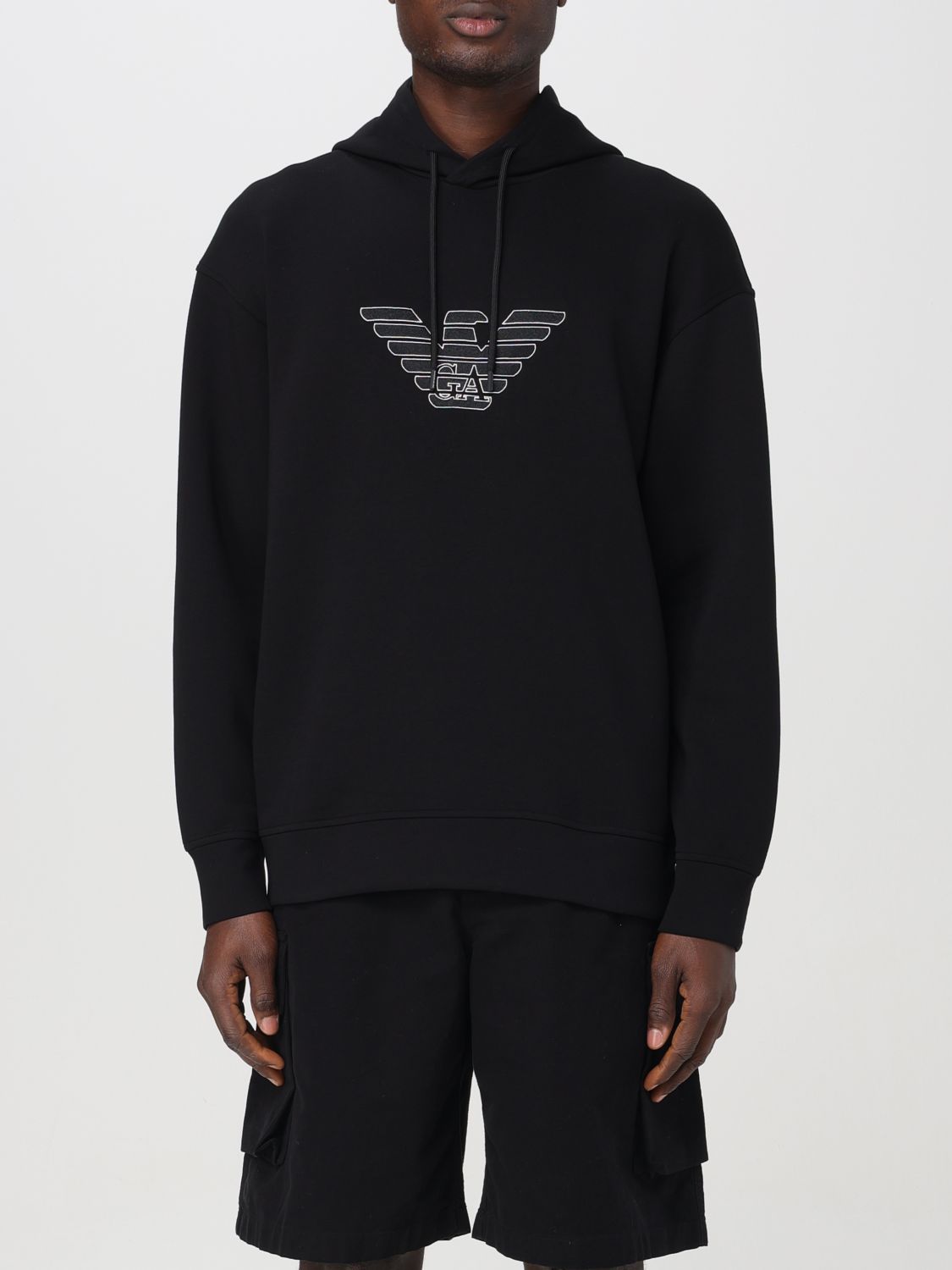 Shop Emporio Armani Sweater  Men Color Black