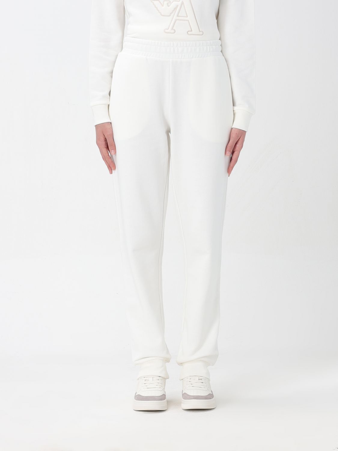 Shop Emporio Armani Pants  Woman Color White