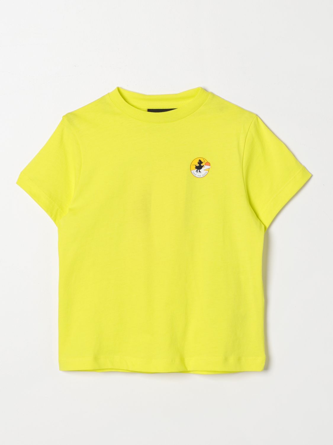 t-shirt save the duck kids colour yellow