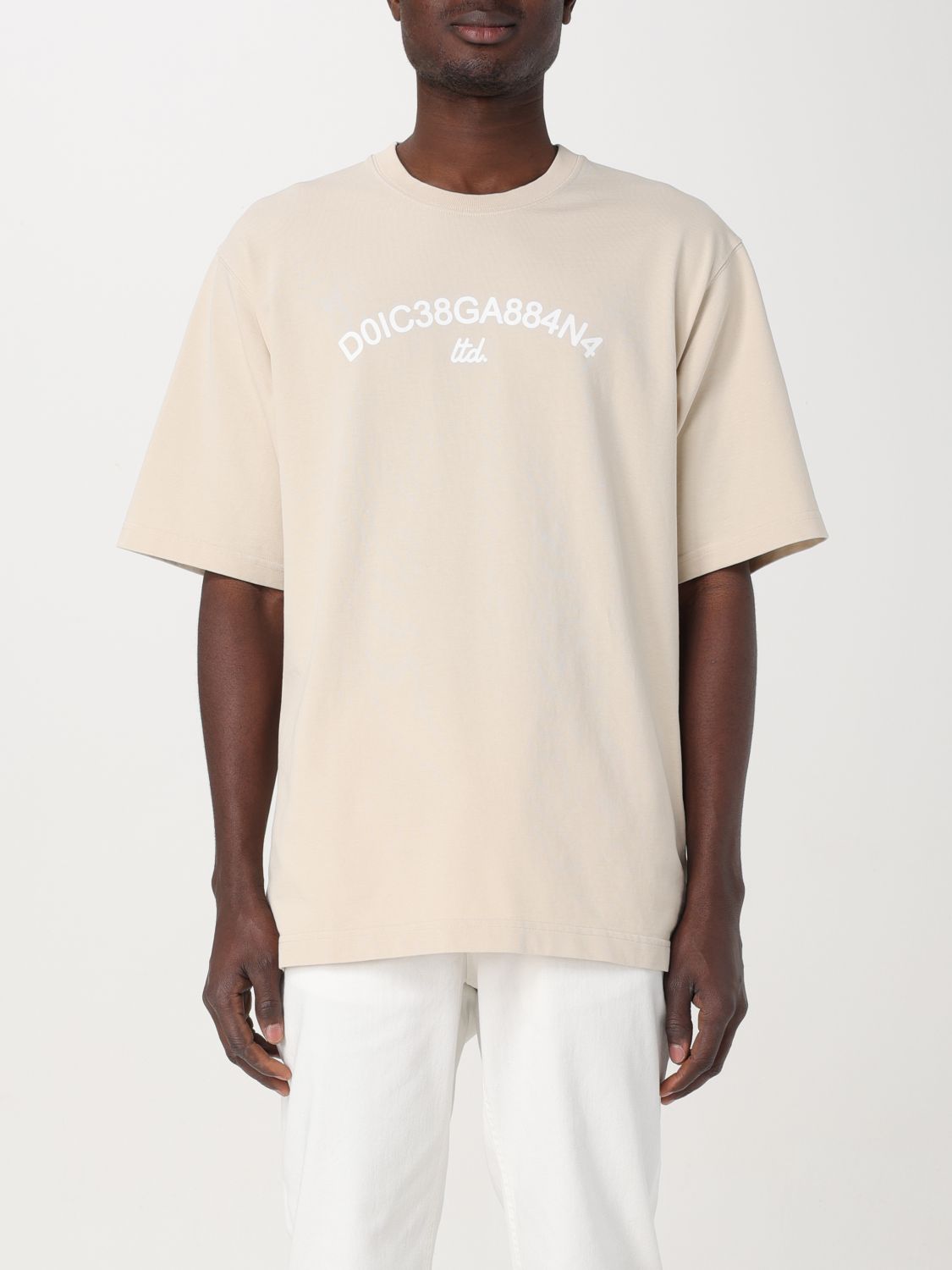 Dolce & Gabbana T-shirt  Men Colour Beige
