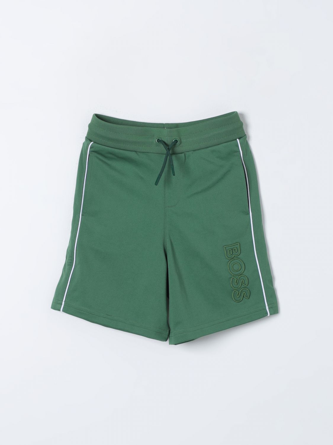 Shop Bosswear Pants Boss Kidswear Kids Color Green