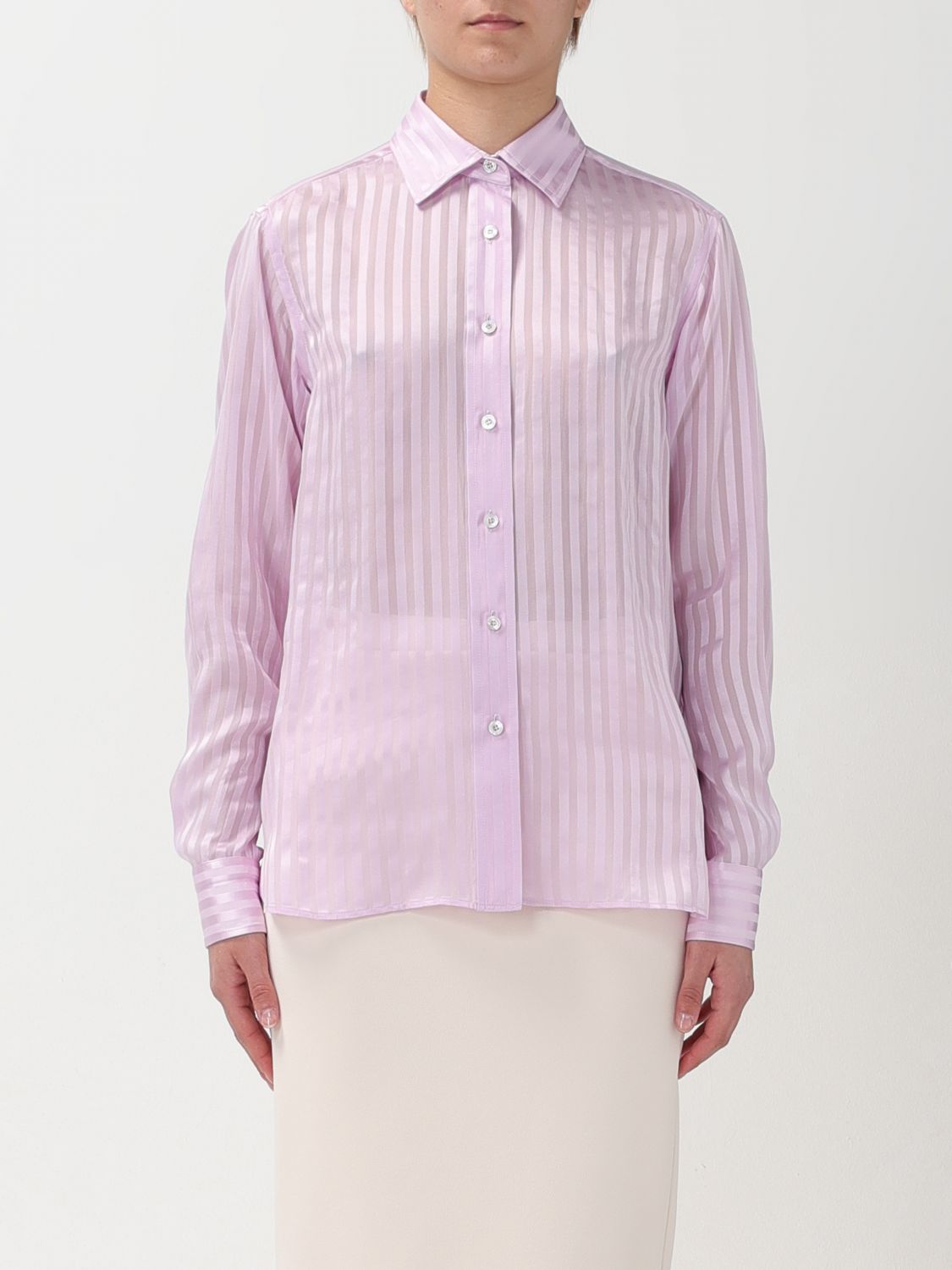 Shop Tom Ford Shirt  Woman Color Violet