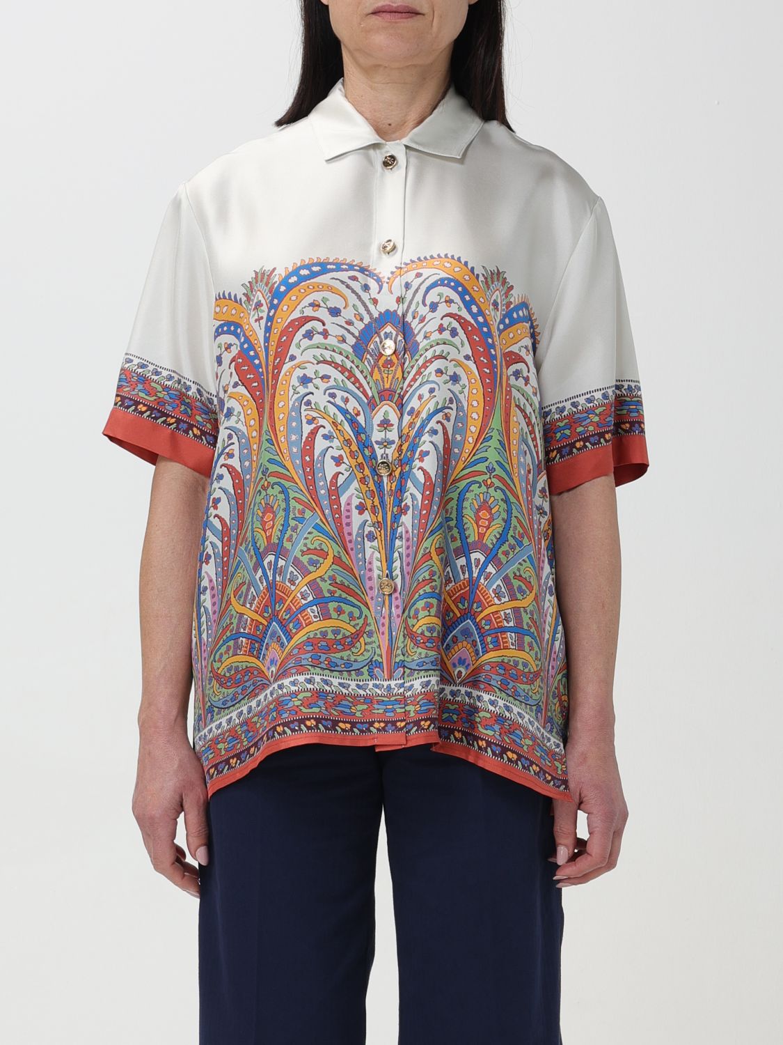 ETRO SHIRT ETRO WOMAN COLOR WHITE F35173001