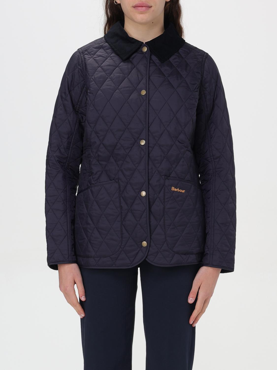 Barbour Annandale Cotton Quilted Jacket In Blue