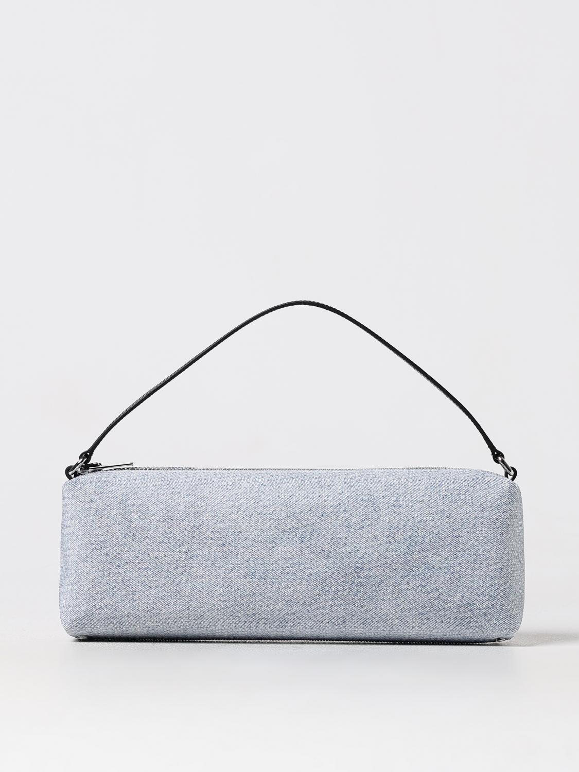 Shop Alexander Wang Shoulder Bag  Woman Color Blue