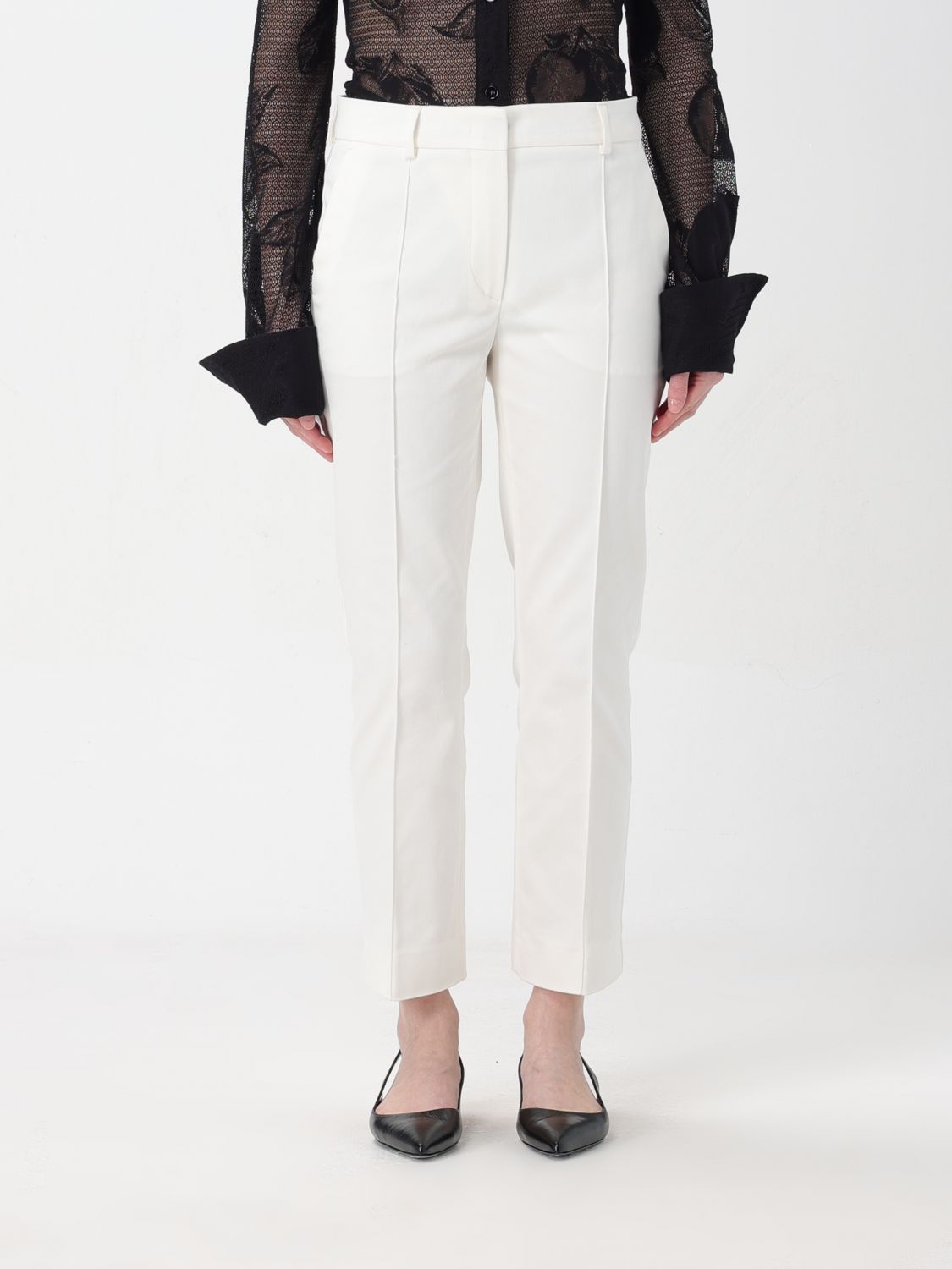 Sportmax Pants  Woman Color Milk