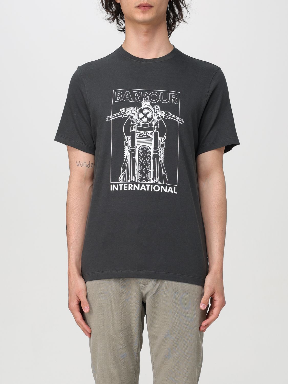 T-Shirt BARBOUR Men color Green