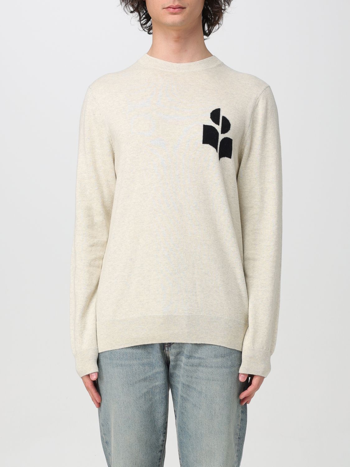 Shop Isabel Marant Sweater  Men Color Grey