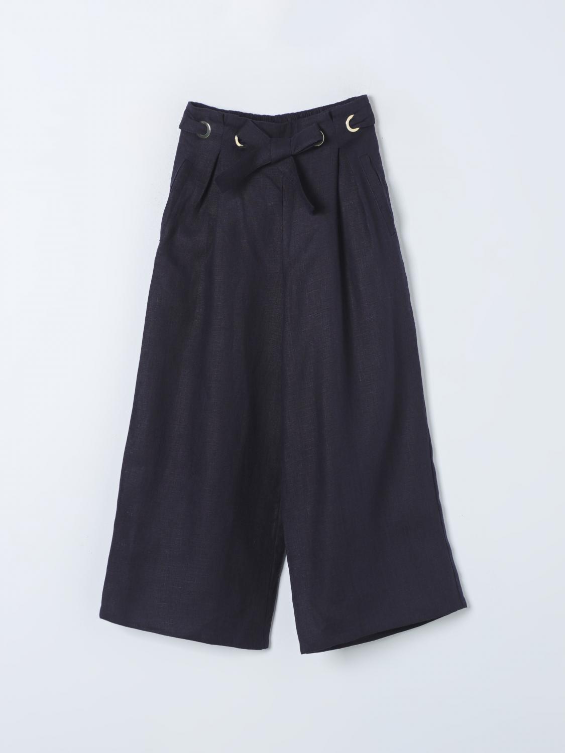 Shop Chloé Pants  Kids Color Marine