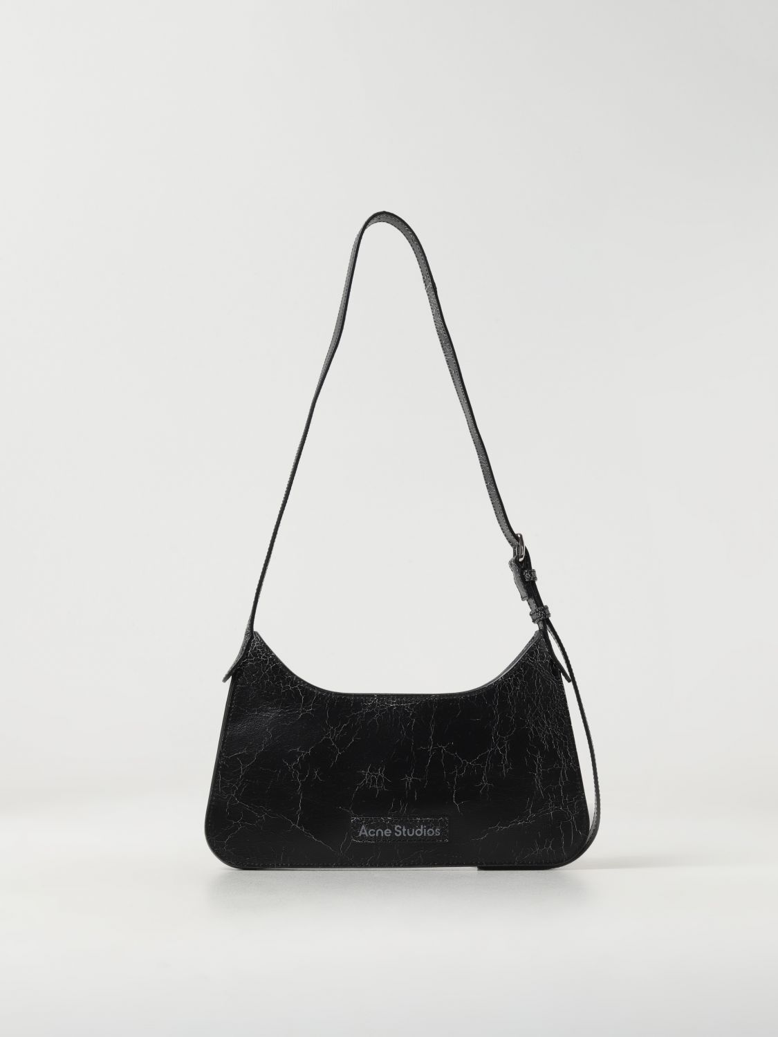 Shop Acne Studios Shoulder Bag  Woman Color Black