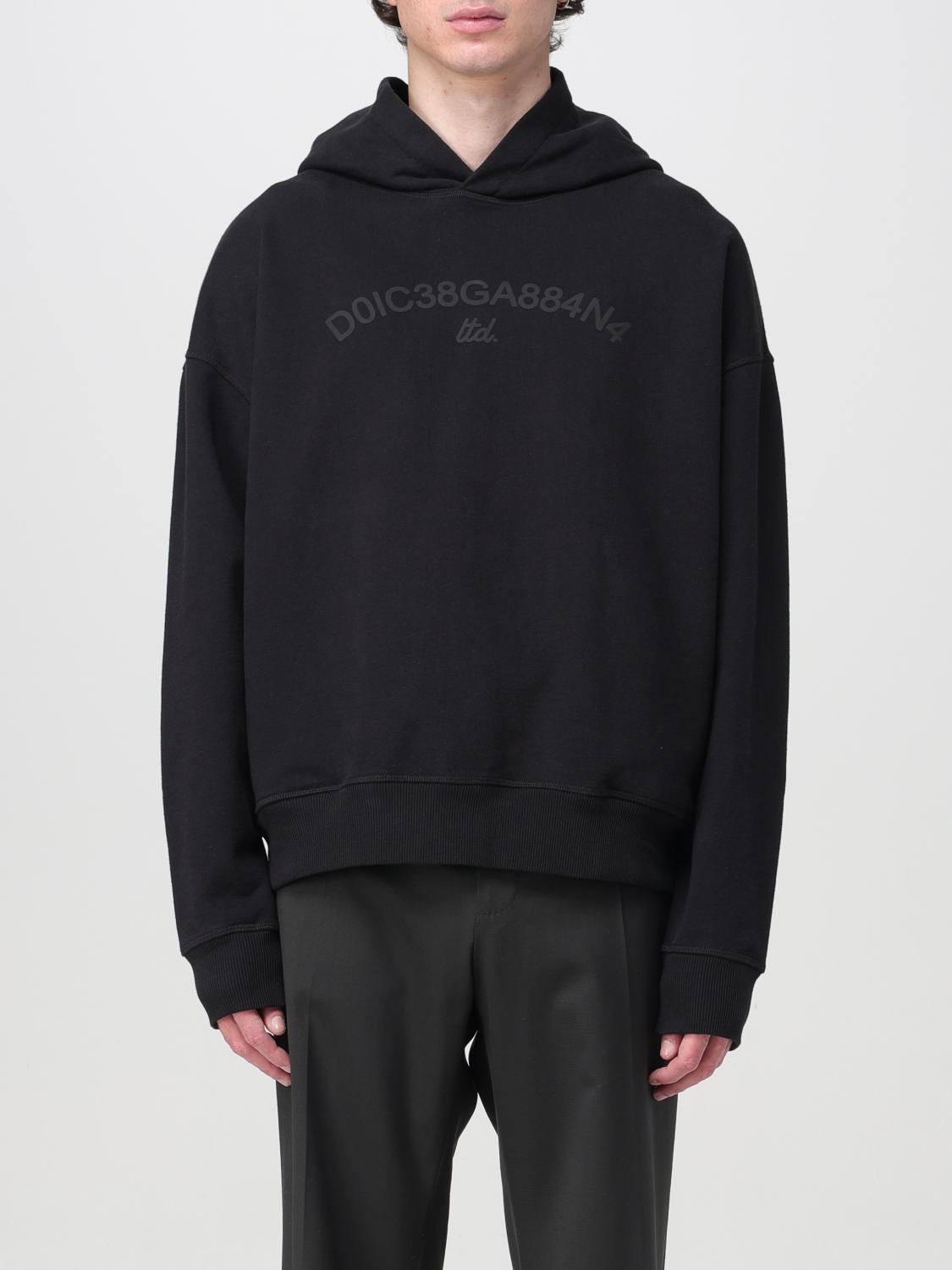 Shop Dolce & Gabbana Sweatshirt  Men Color Black