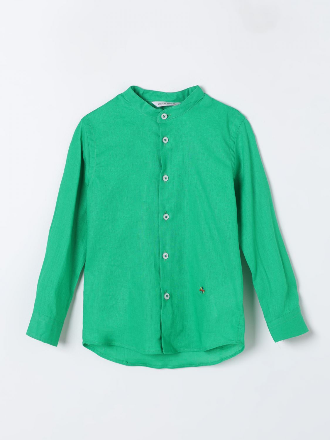 Manuel Ritz Shirt  Kids Colour Green