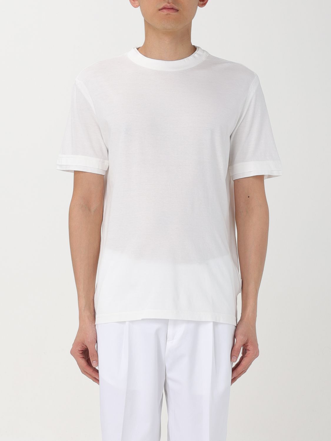 Shop Paolo Pecora T-shirt  Men Color White