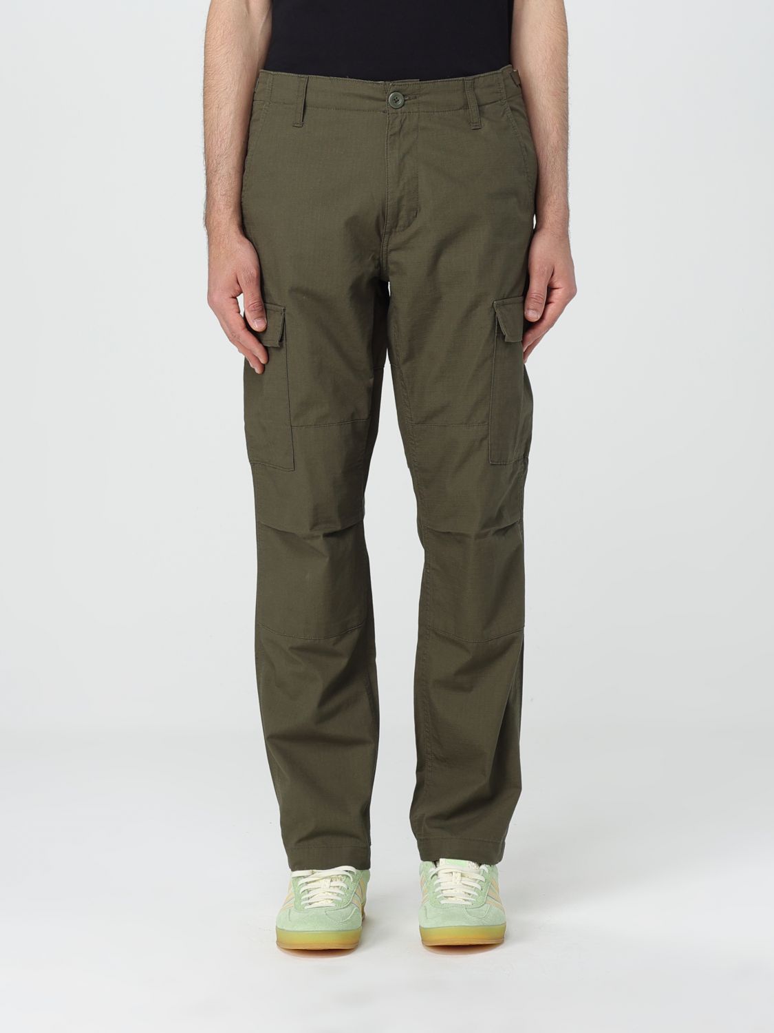 Carhartt Trousers  Wip Men Colour Green