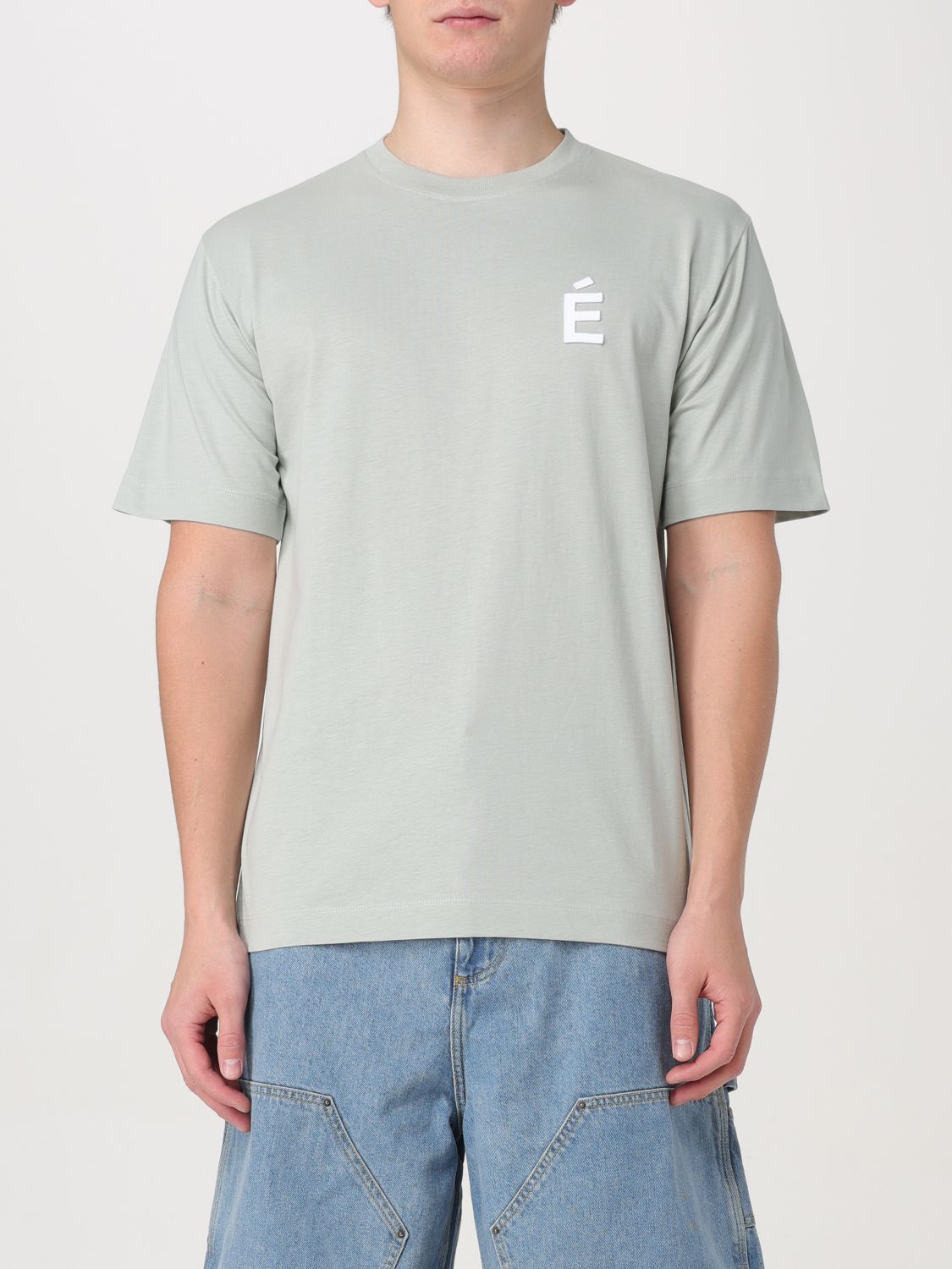 Shop Etudes Studio T-shirt Études Men Color Green