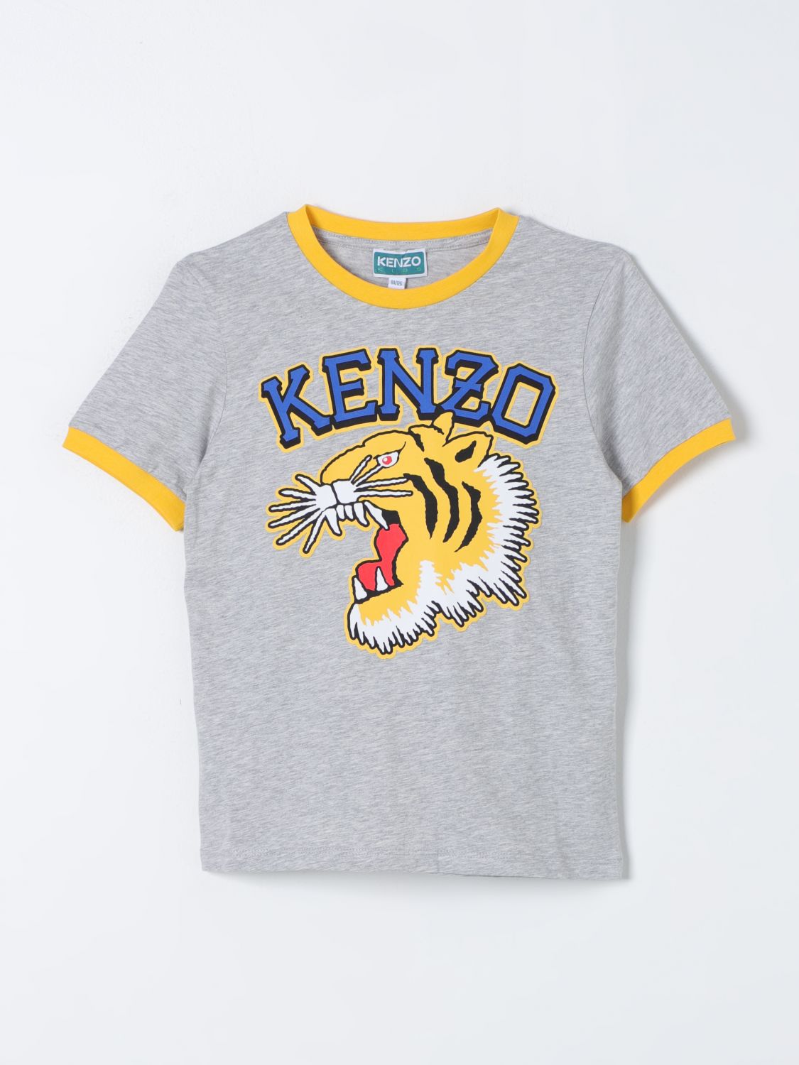T恤 KENZO KIDS 儿童 颜色 灰色