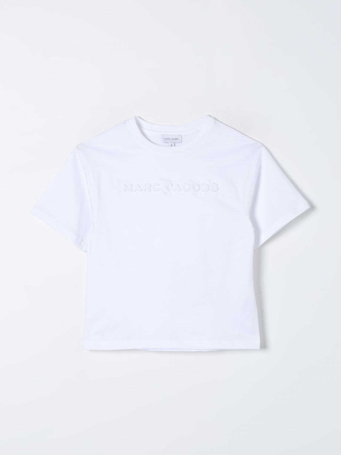 Shop Little Marc Jacobs T-shirt  Kids Color White