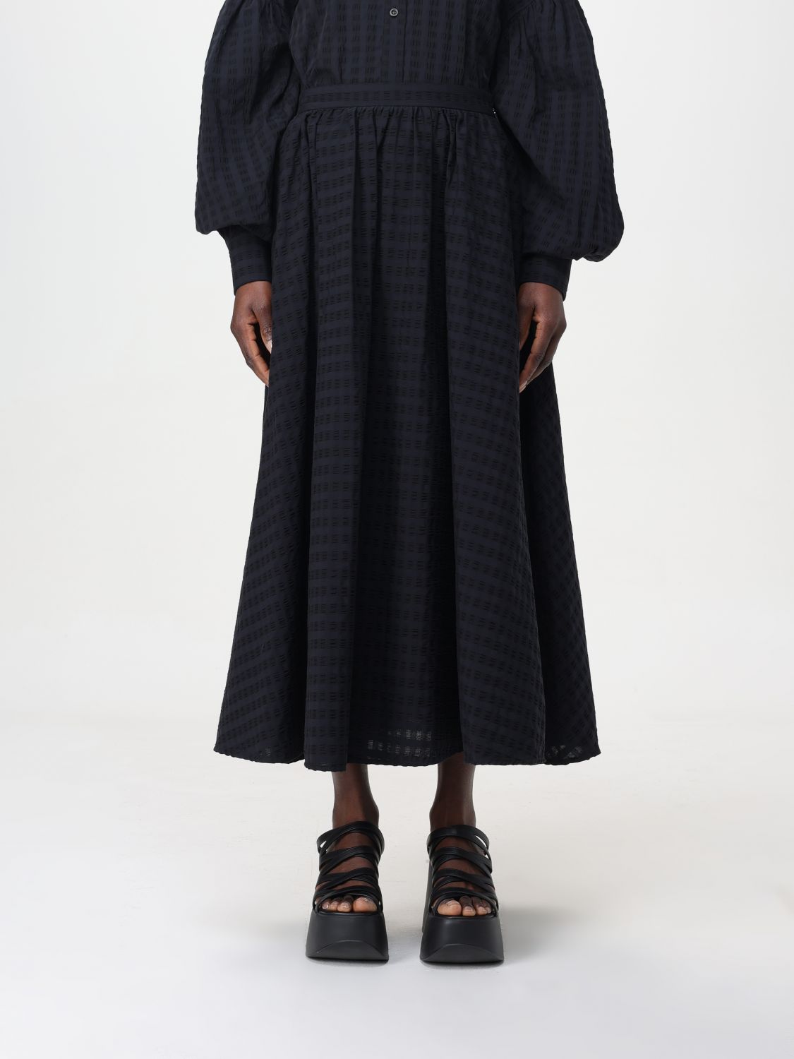 Msgm Skirt  Woman Color Black