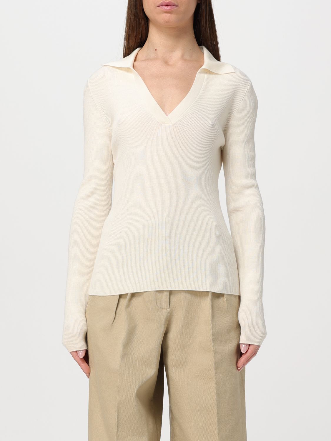 Shop Allude Sweater  Woman Color White