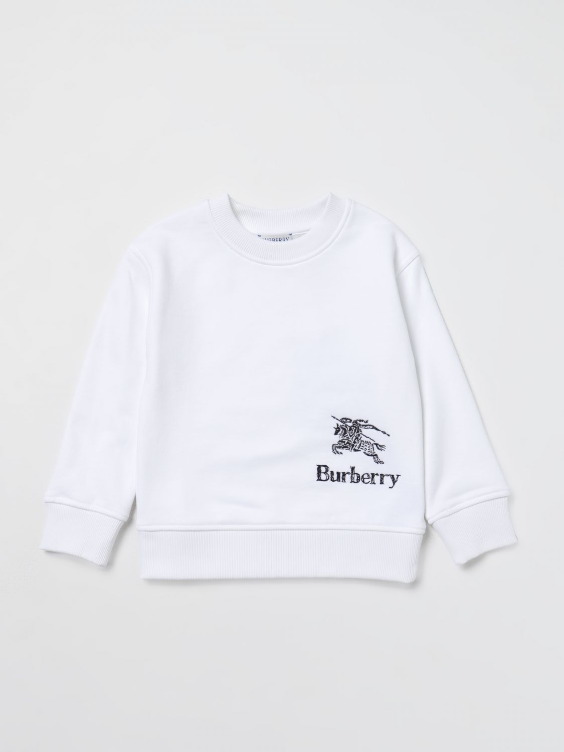 Shop Burberry Sweater  Kids Kids Color White