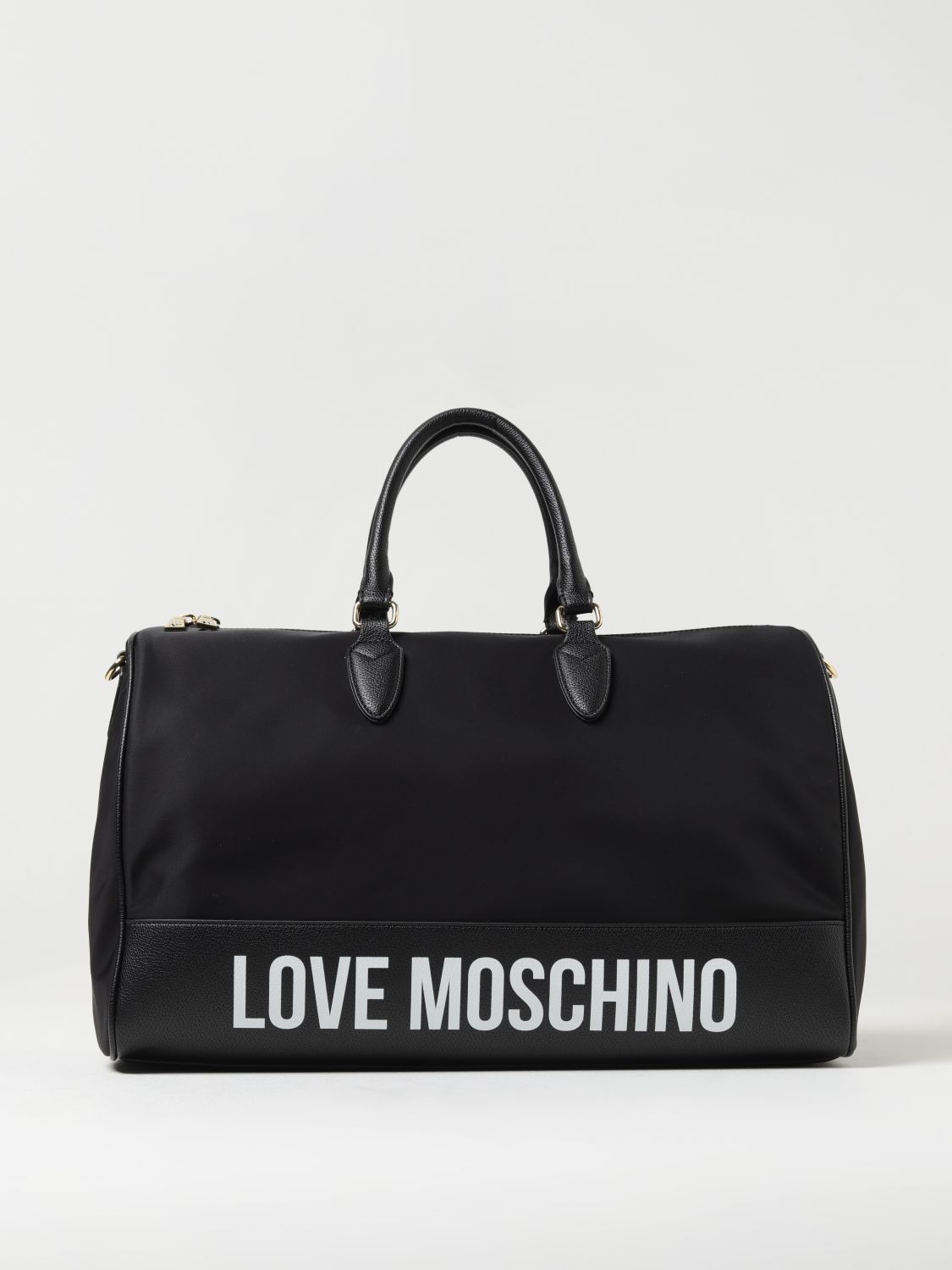 Shop Love Moschino Travel Case  Woman Color Black