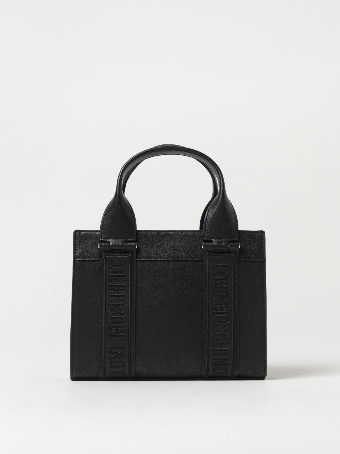 Shop Love Moschino Handbag  Woman Color Black