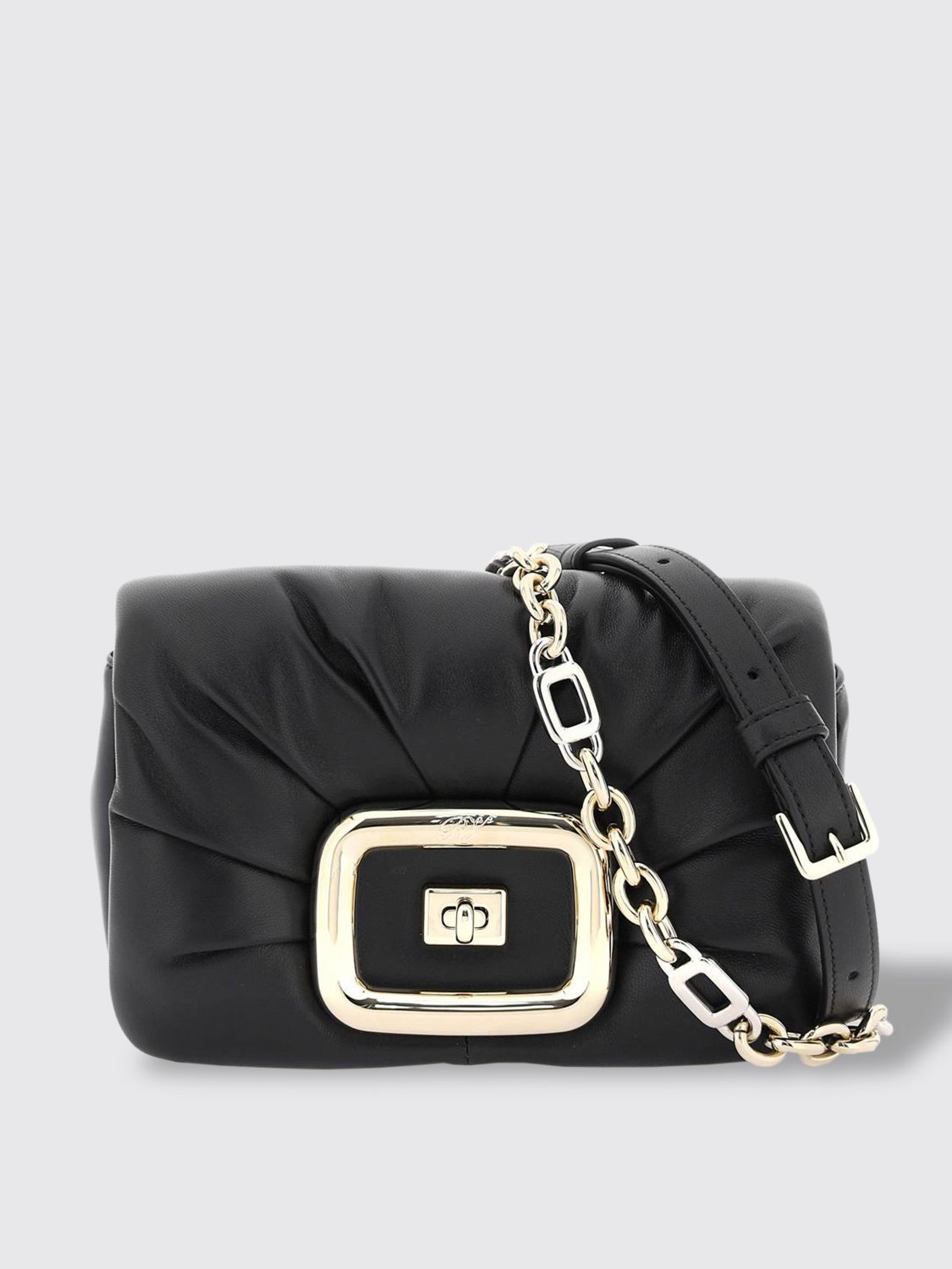 Shop Roger Vivier Mini Bag  Woman Color Black