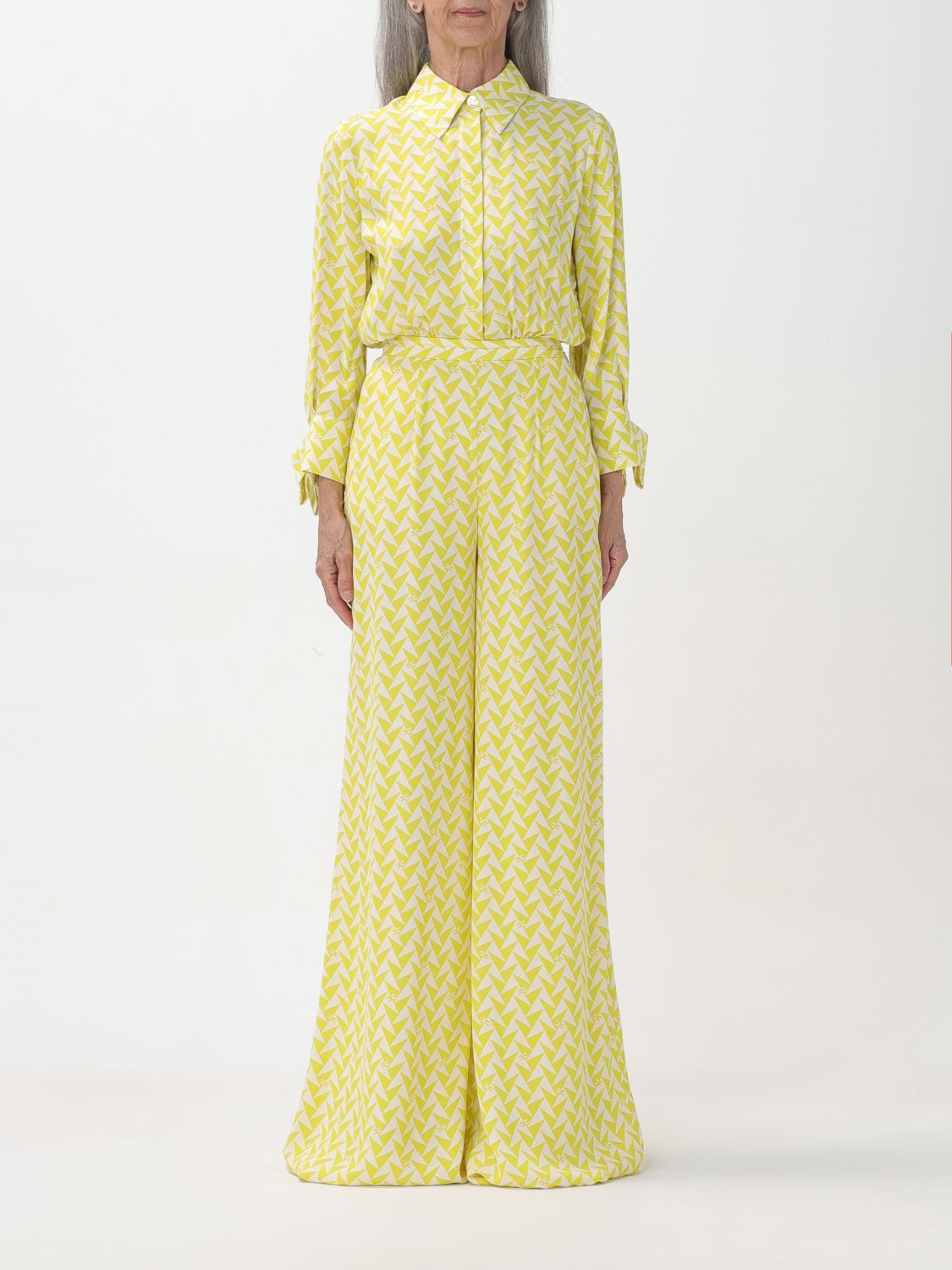 Elisabetta Franchi Dress  Woman Color Yellow