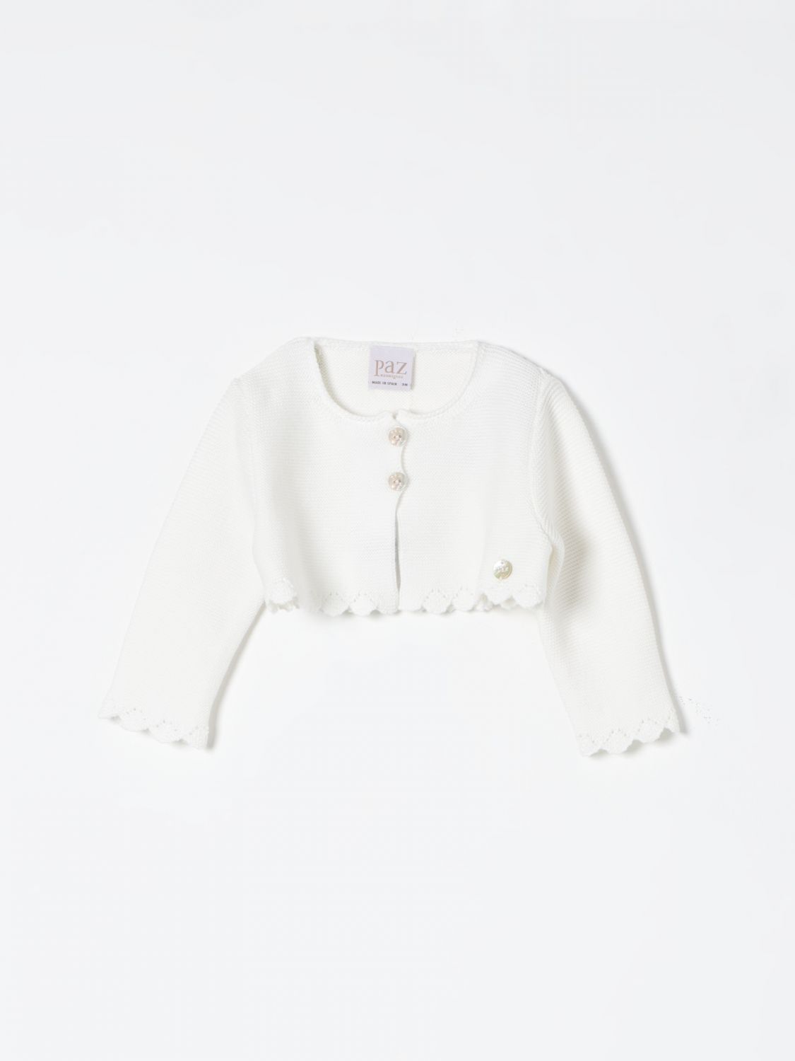 Shop Paz Rodriguez Sweater  Kids Color White