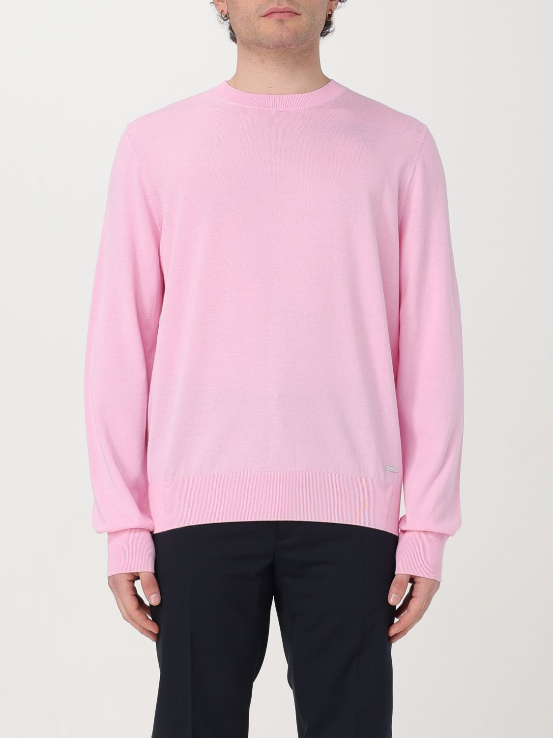 Shop Dsquared2 Sweater  Men Color Pink