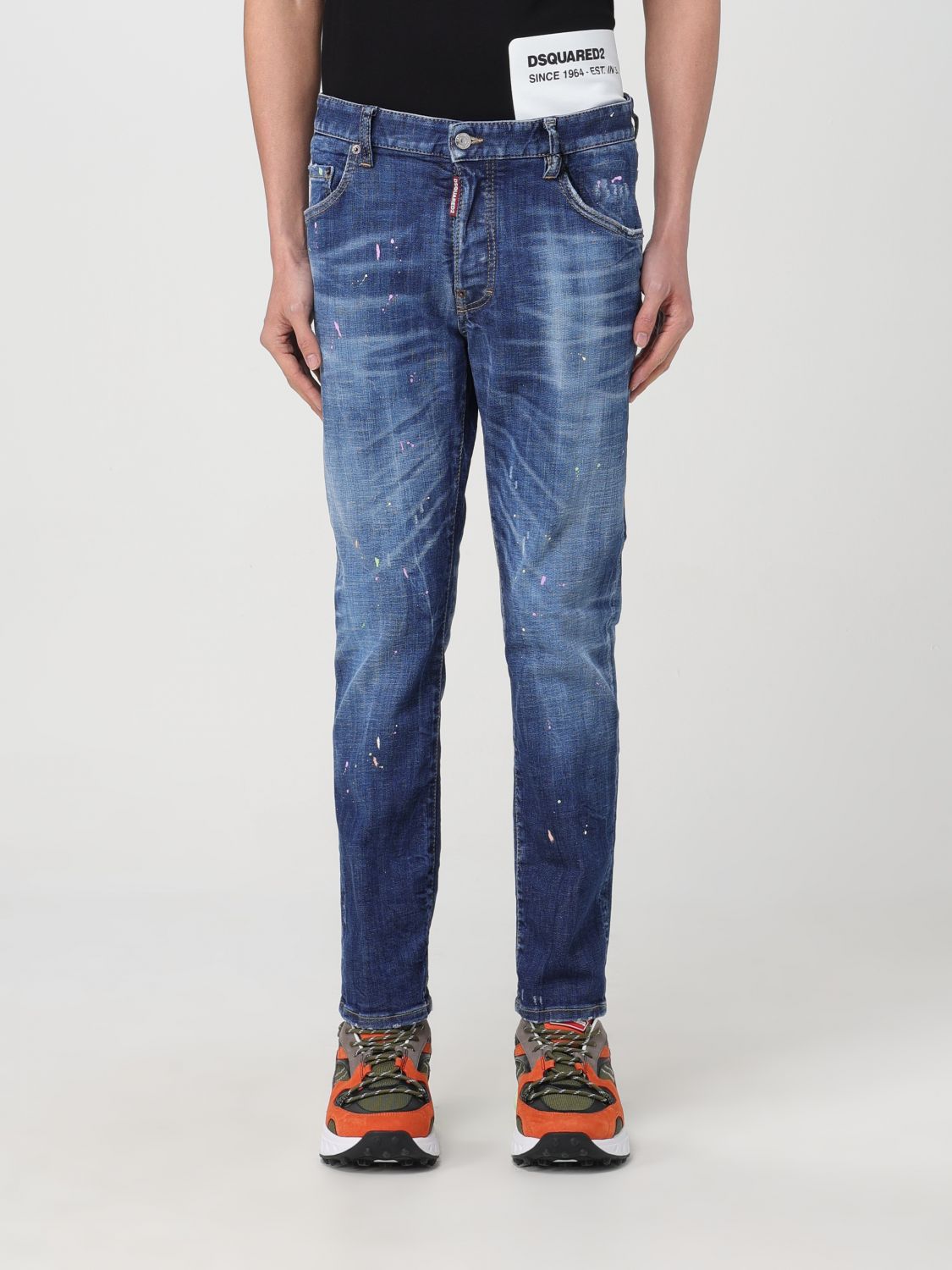 Shop Dsquared2 Jeans  Men Color Blue