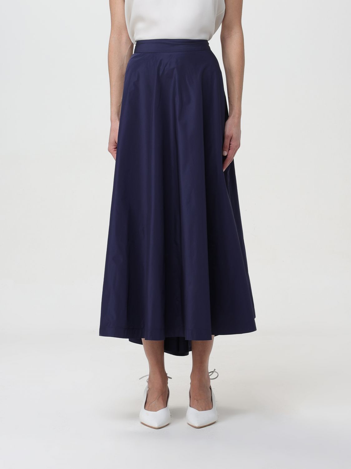 Shop Liviana Conti Skirt  Woman Color Blue