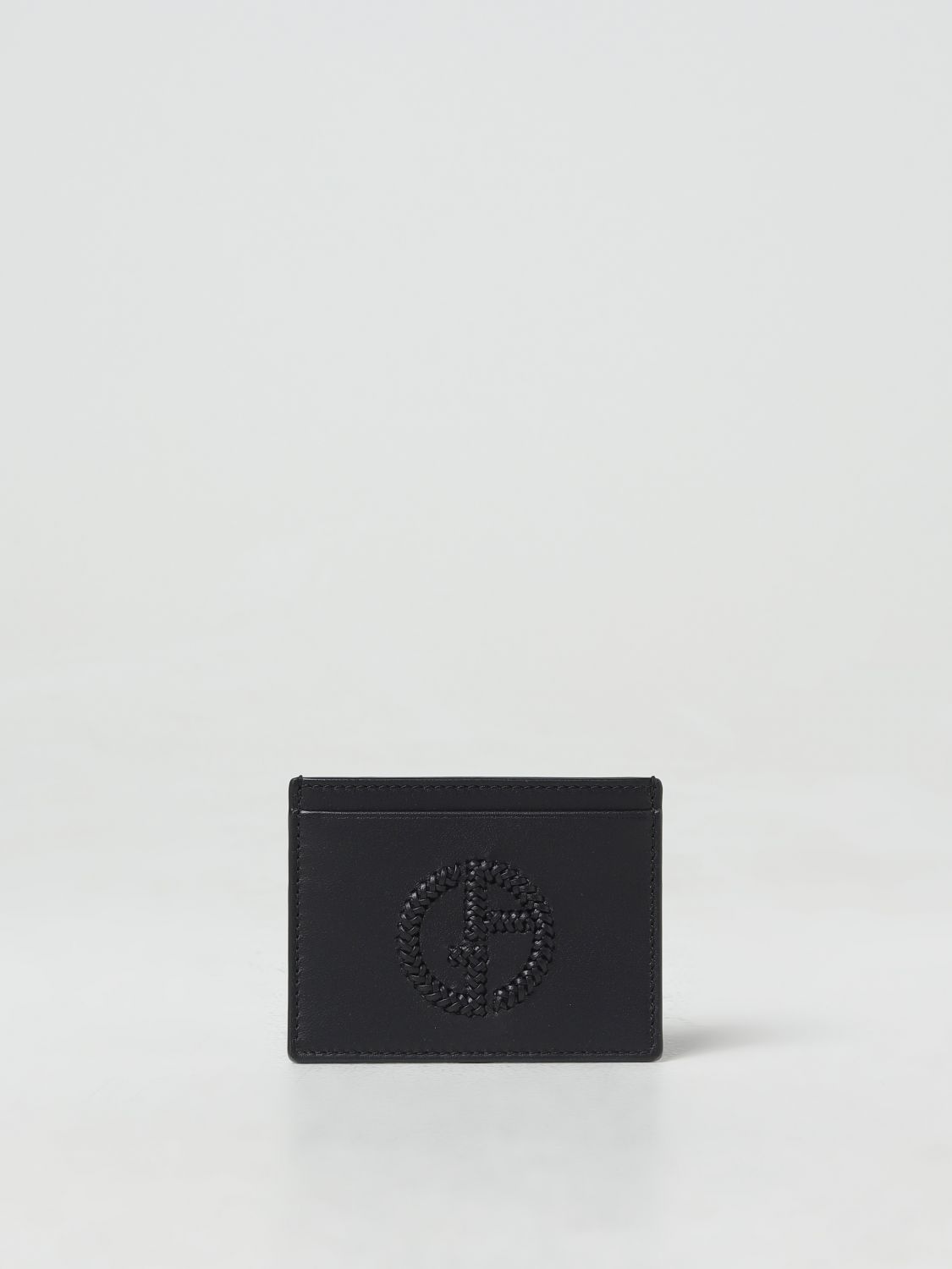 Shop Giorgio Armani Wallet  Men Color Black
