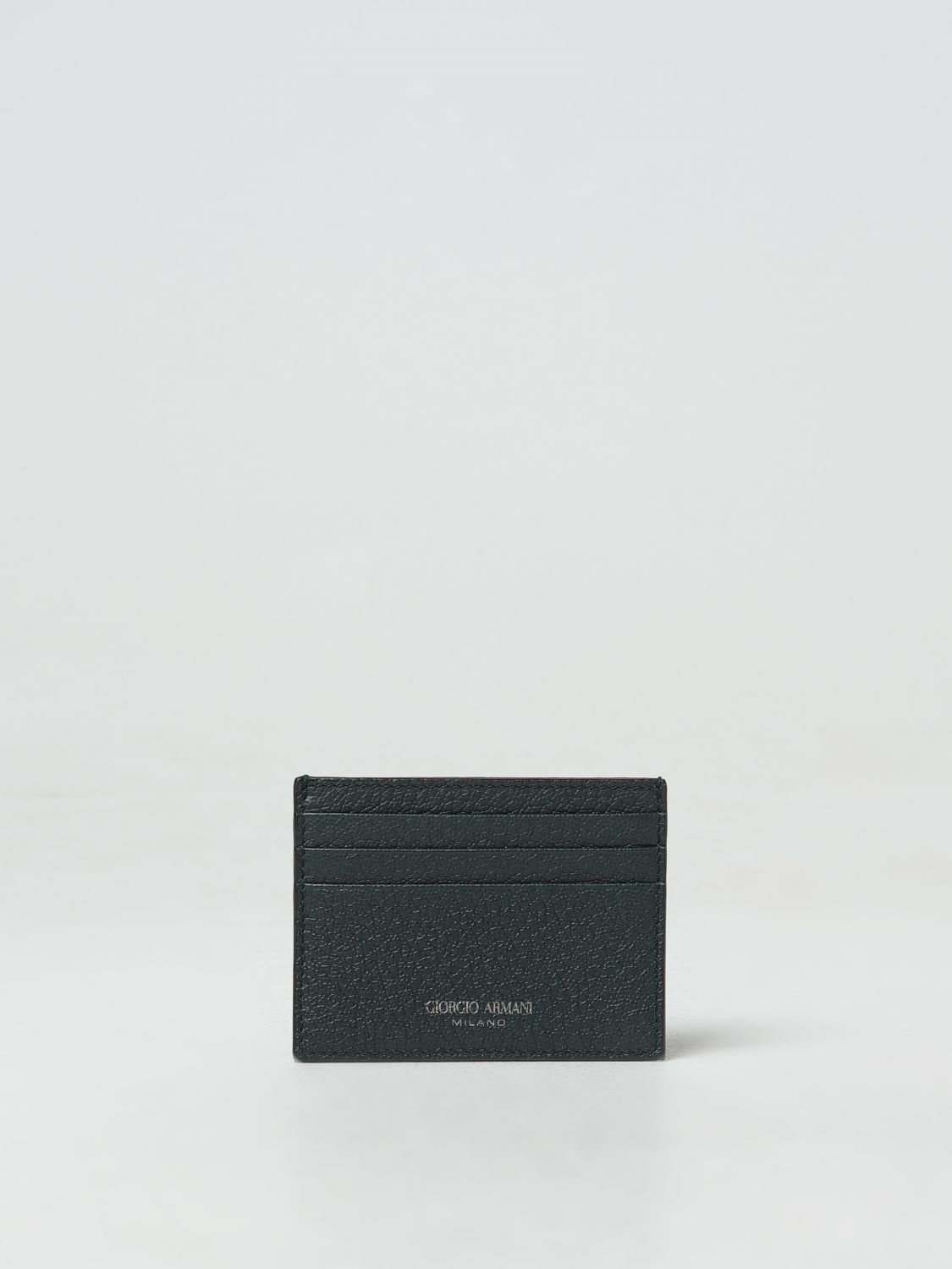 Shop Giorgio Armani Wallet  Men Color Green