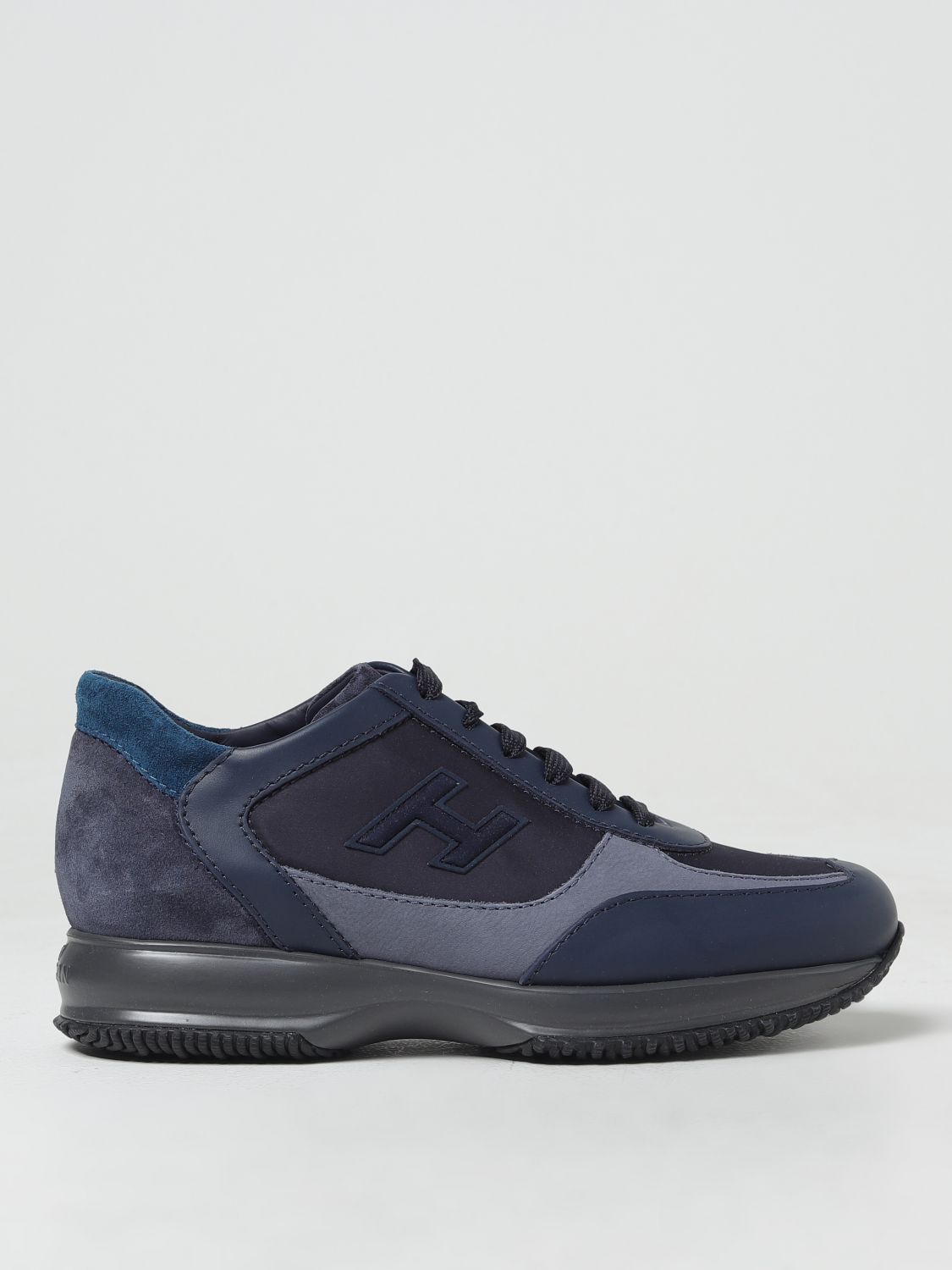 Shop Hogan Sneakers  Men Color Blue