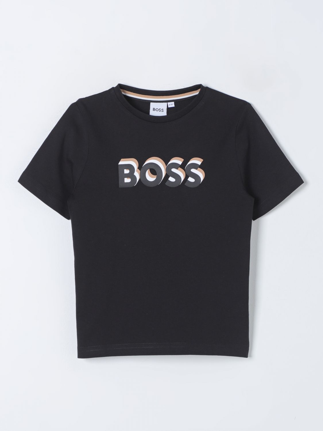 Shop Bosswear T-shirt Boss Kidswear Kids Color Black