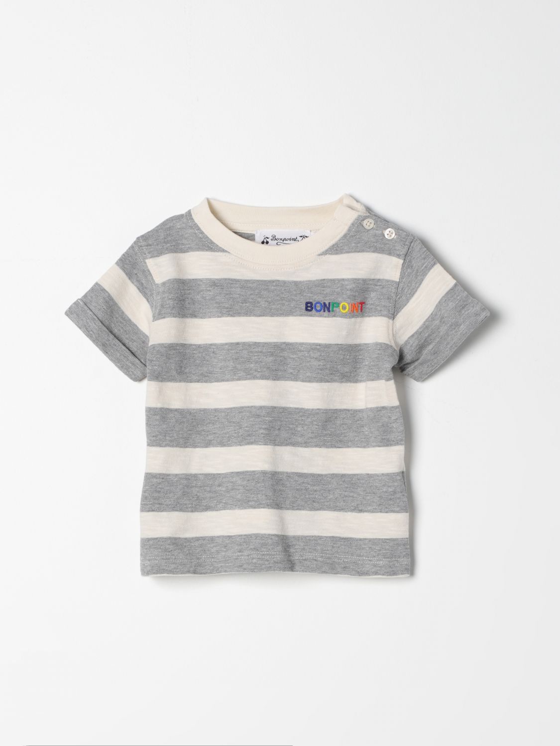 Shop Bonpoint T-shirt  Kids Color Grey