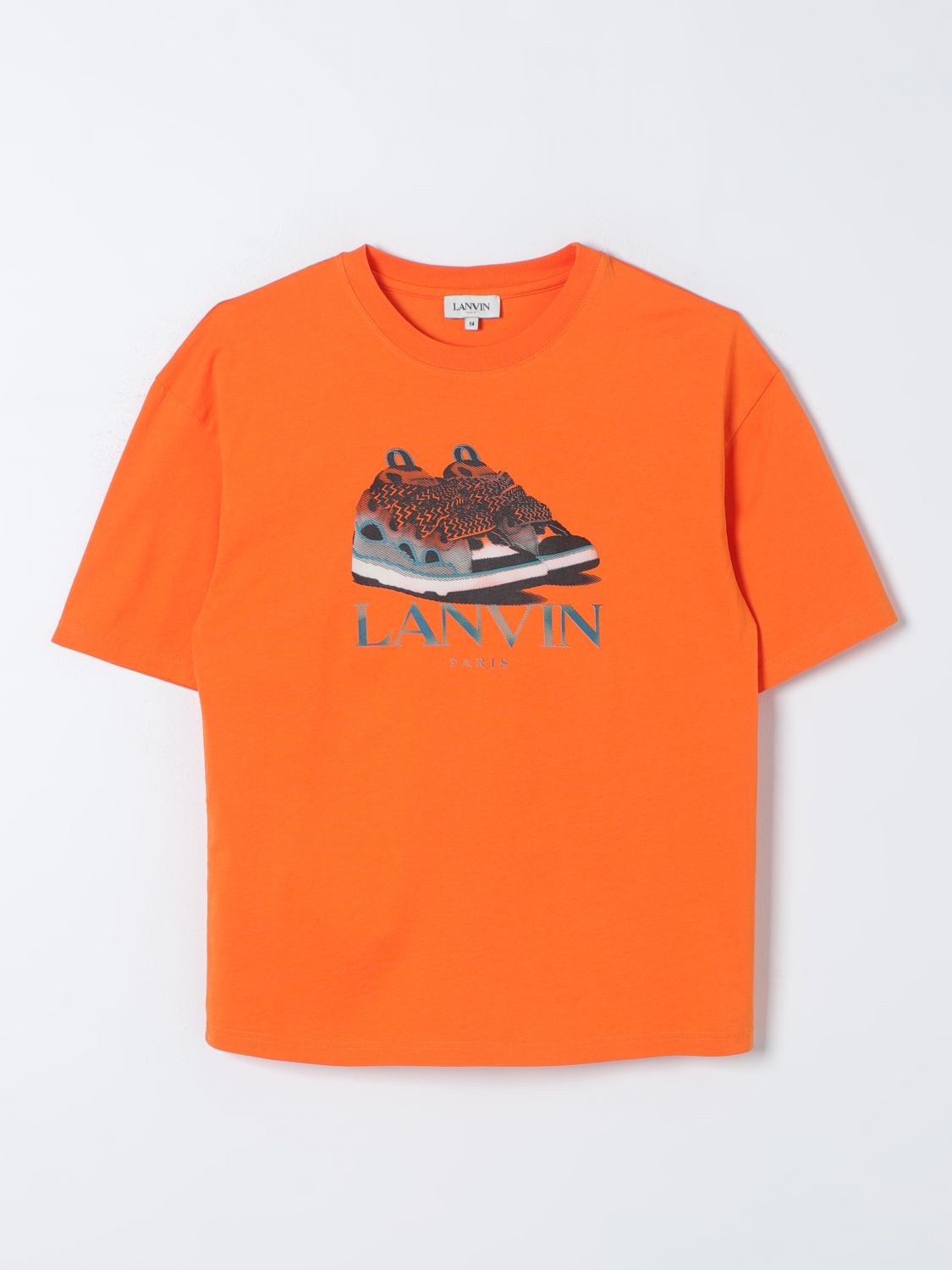 Lanvin T-shirt  Kids Color Orange In 橙色