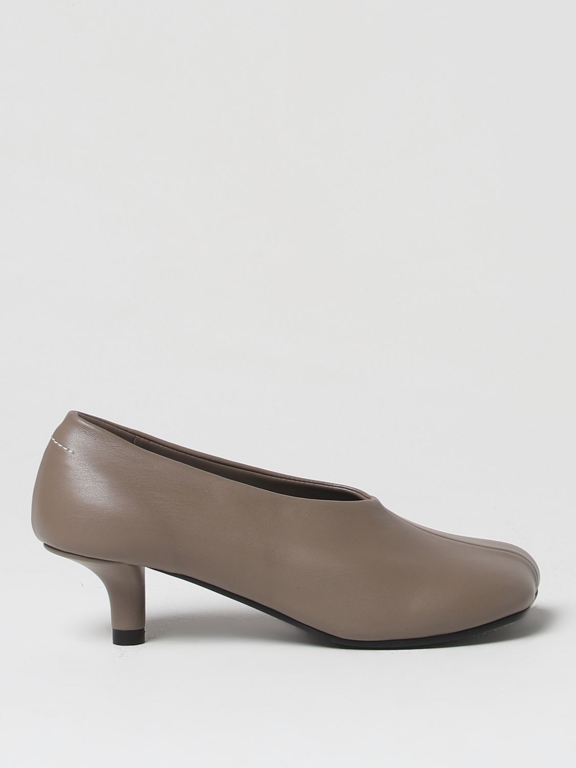 Shop Mm6 Maison Margiela High Heel Shoes  Woman Color Dove Grey